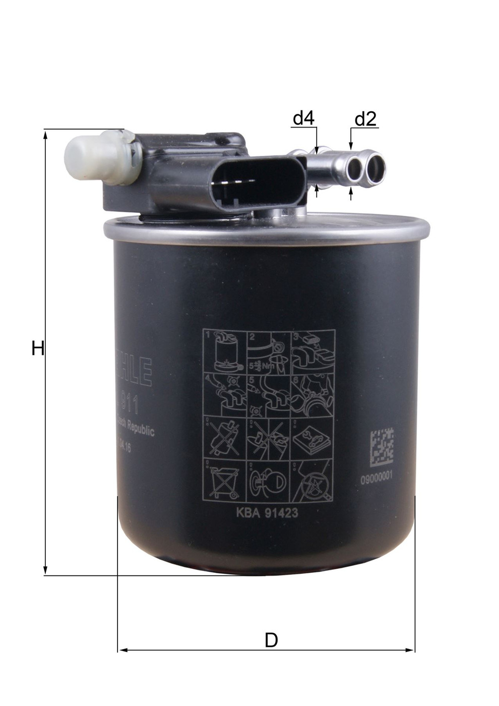 Mercedes 6420903152 Fuel Filter | W117 CLA X156 GLA W164 W166 M X166 GL W176...