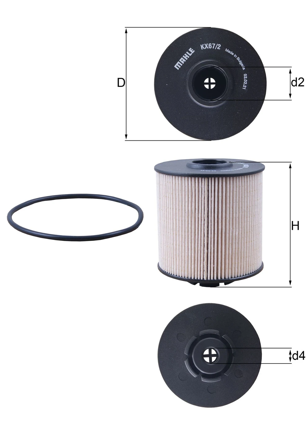 Mercedes 0000901251 Fuel Filter