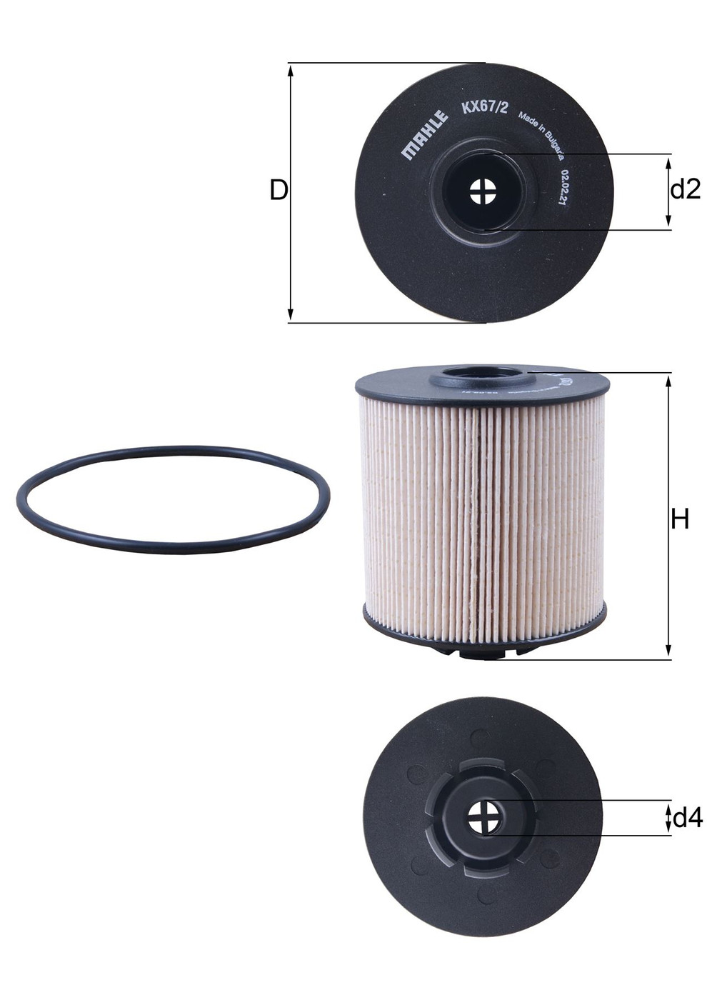 Mercedes 0000901251 Fuel Filter