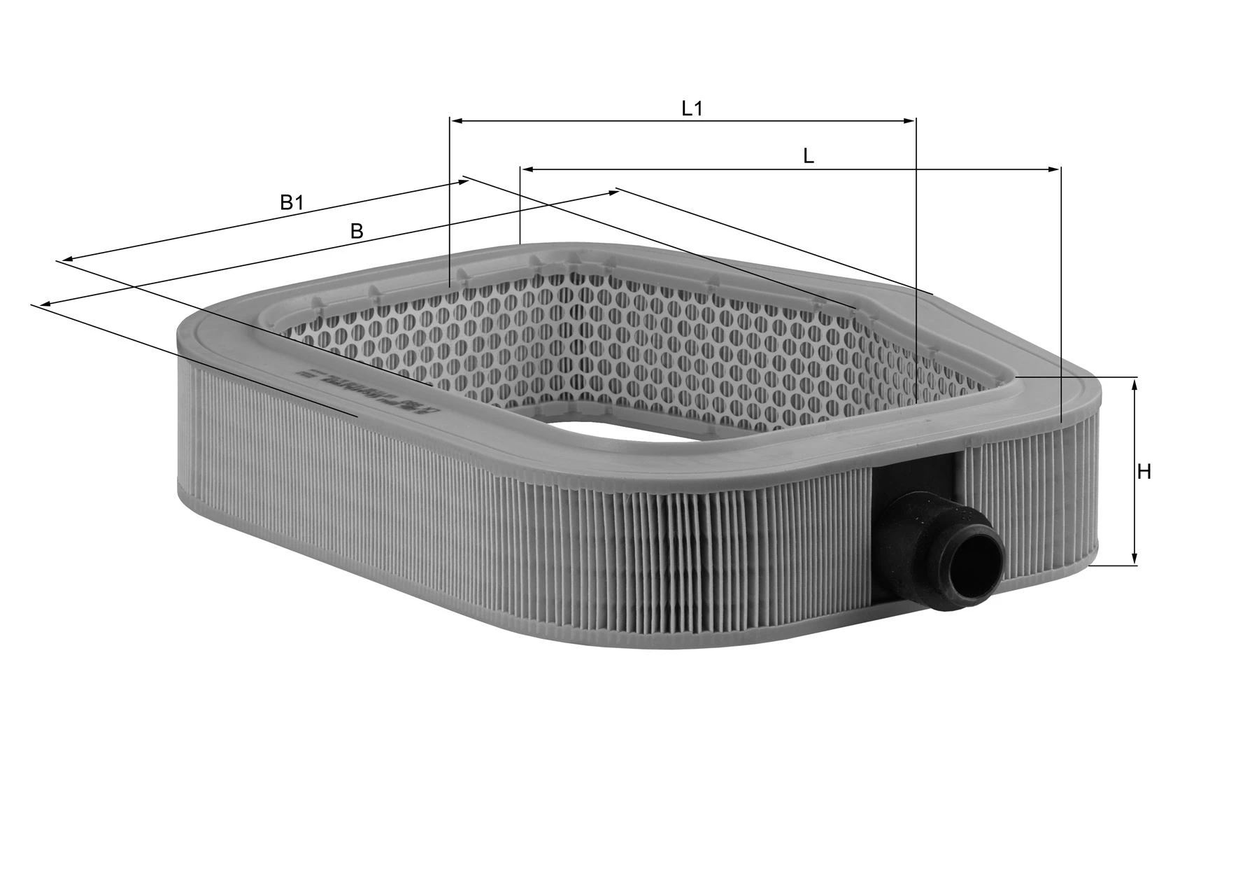 Mercedes 0030945304 Air Filter | W124 C124 A124 S124 E R129 SL