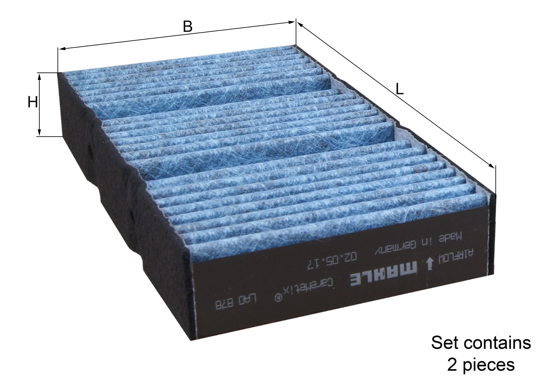 Mercedes 1668300318 Cabin Pollen Filter | W166 M X166 GL