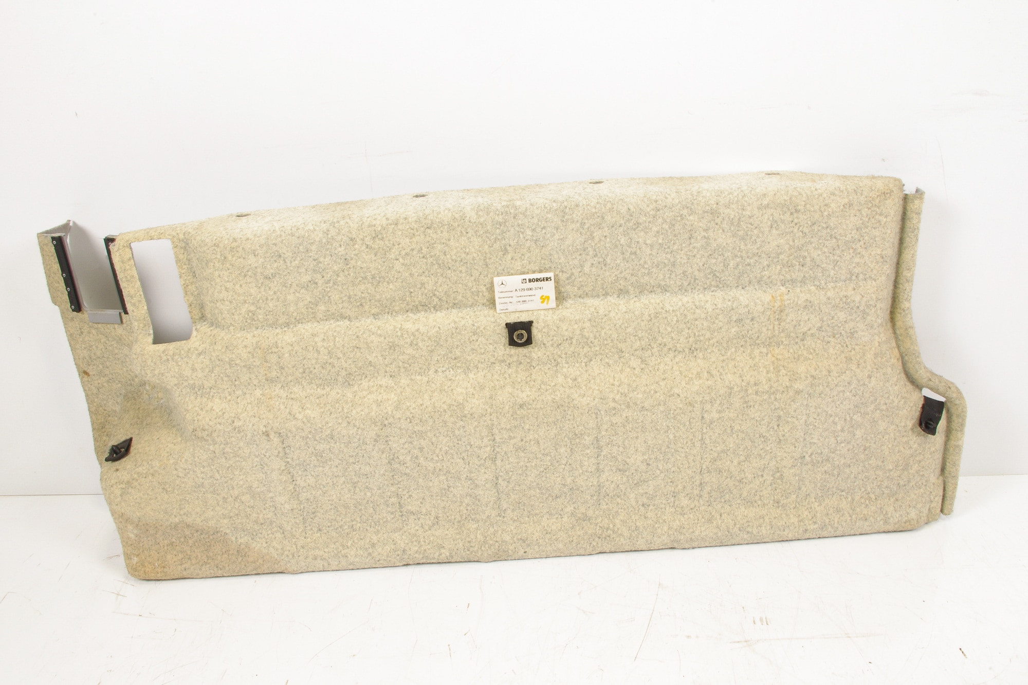 Mercedes 1296903741 Boot Carpet Panel - Grey (c) | R129 SL