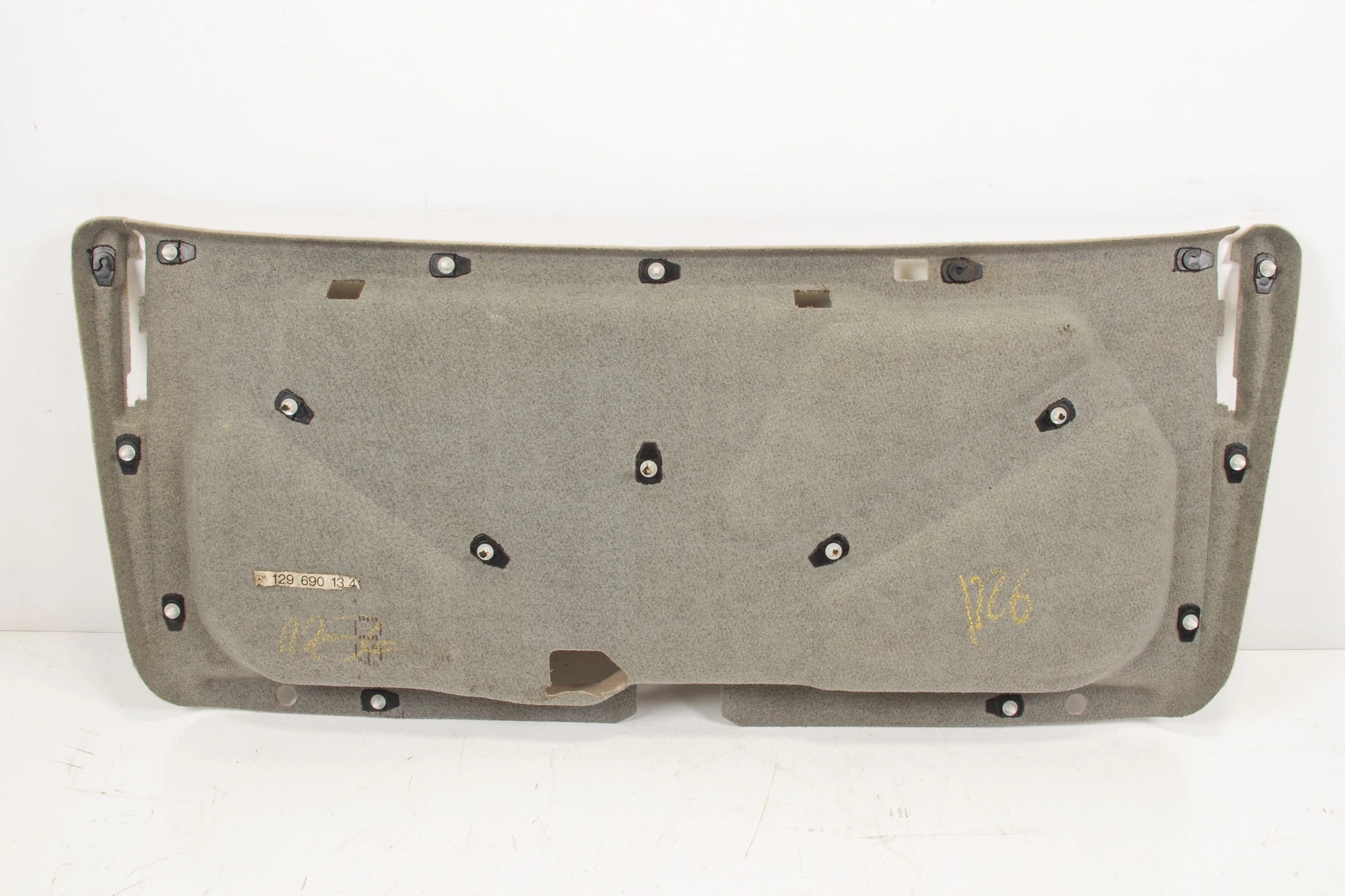 Mercedes 1296901341 Boot Carpet Panel - Beige (b) | A124 E R129 SL