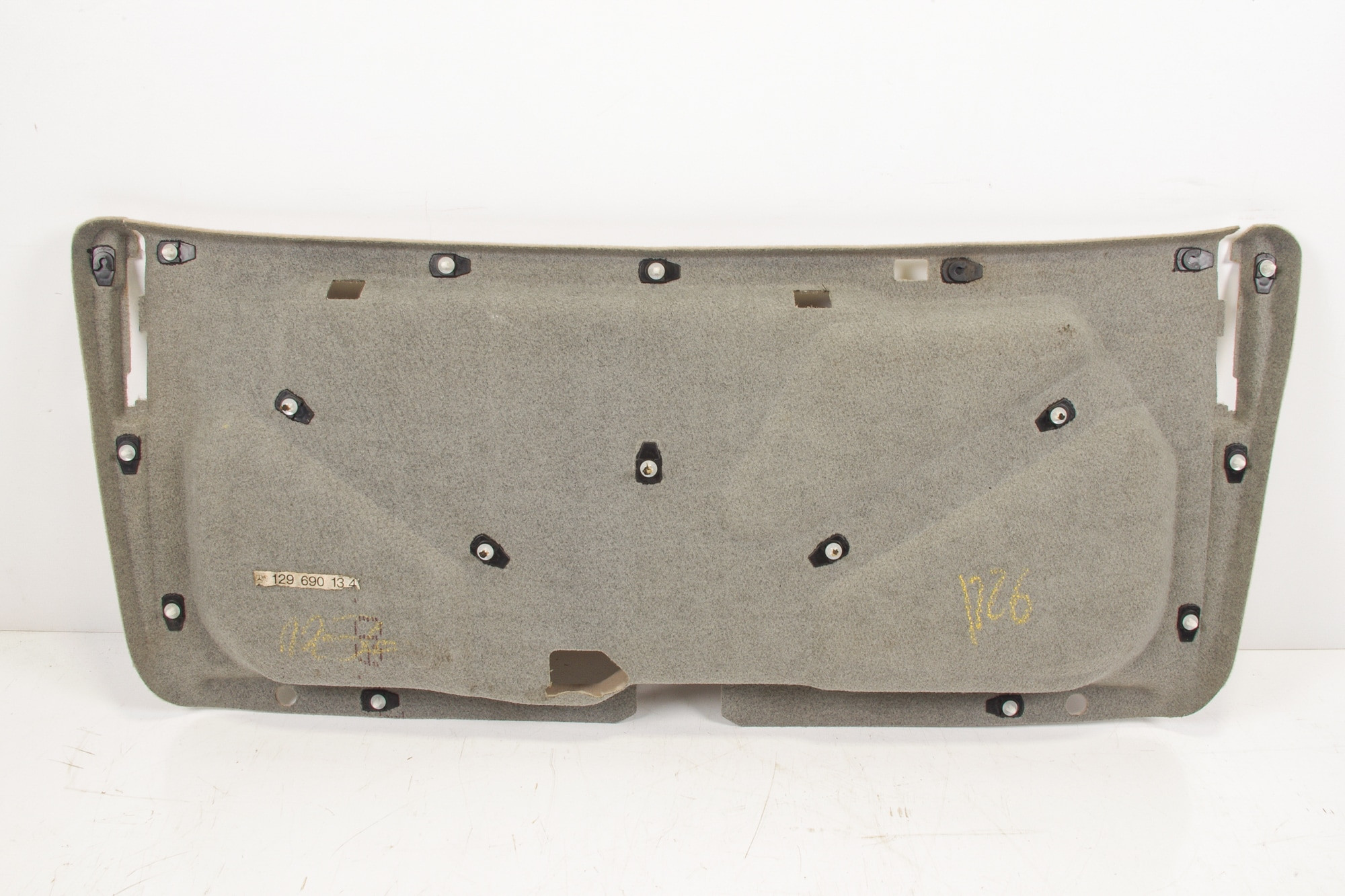 Mercedes 1296901341 Boot Carpet Panel - Beige (b) | A124 E R129 SL