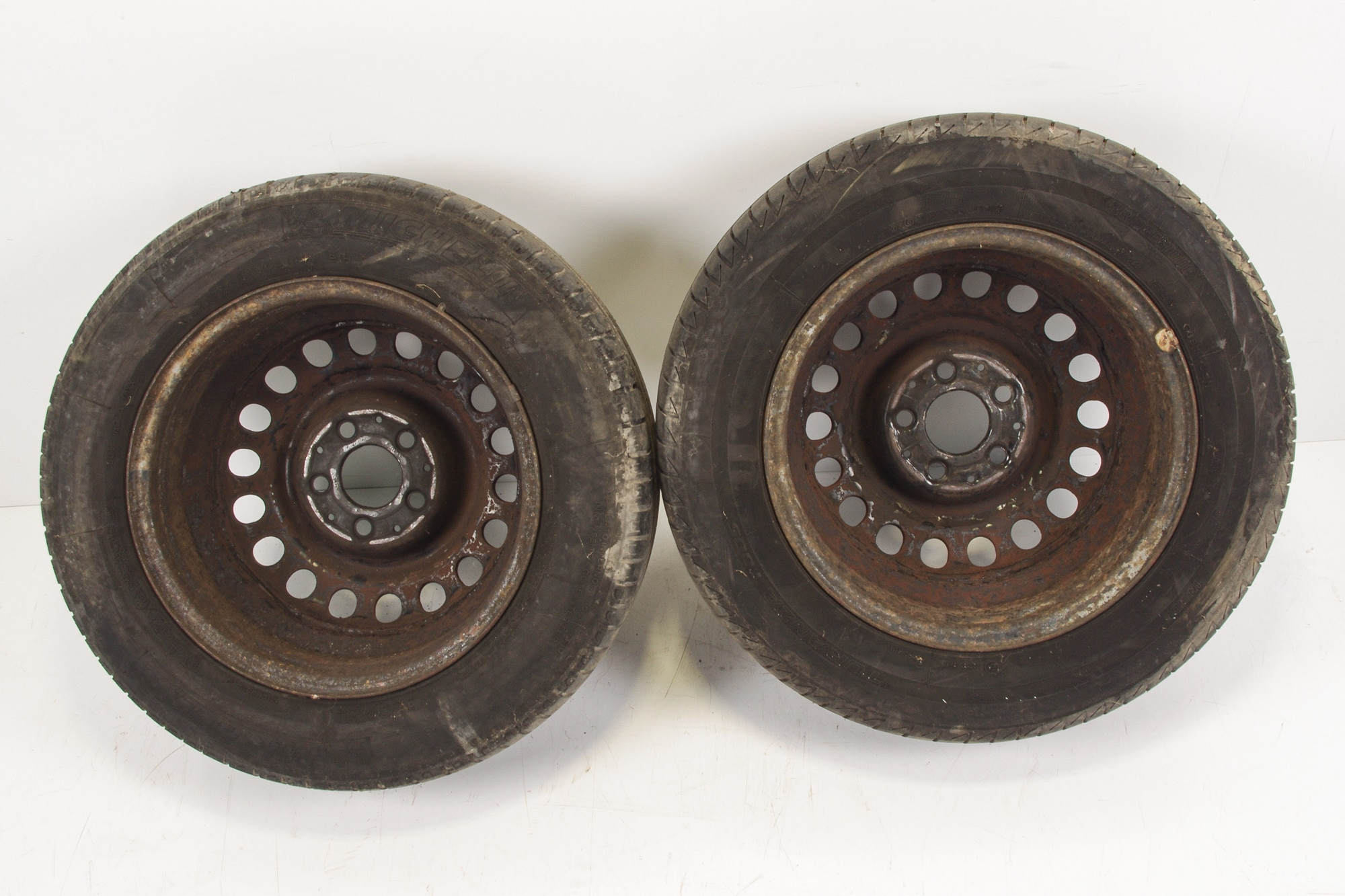 Mercedes 1244001002 Steel Wheel x4 | W114 W115 W123 W124 E