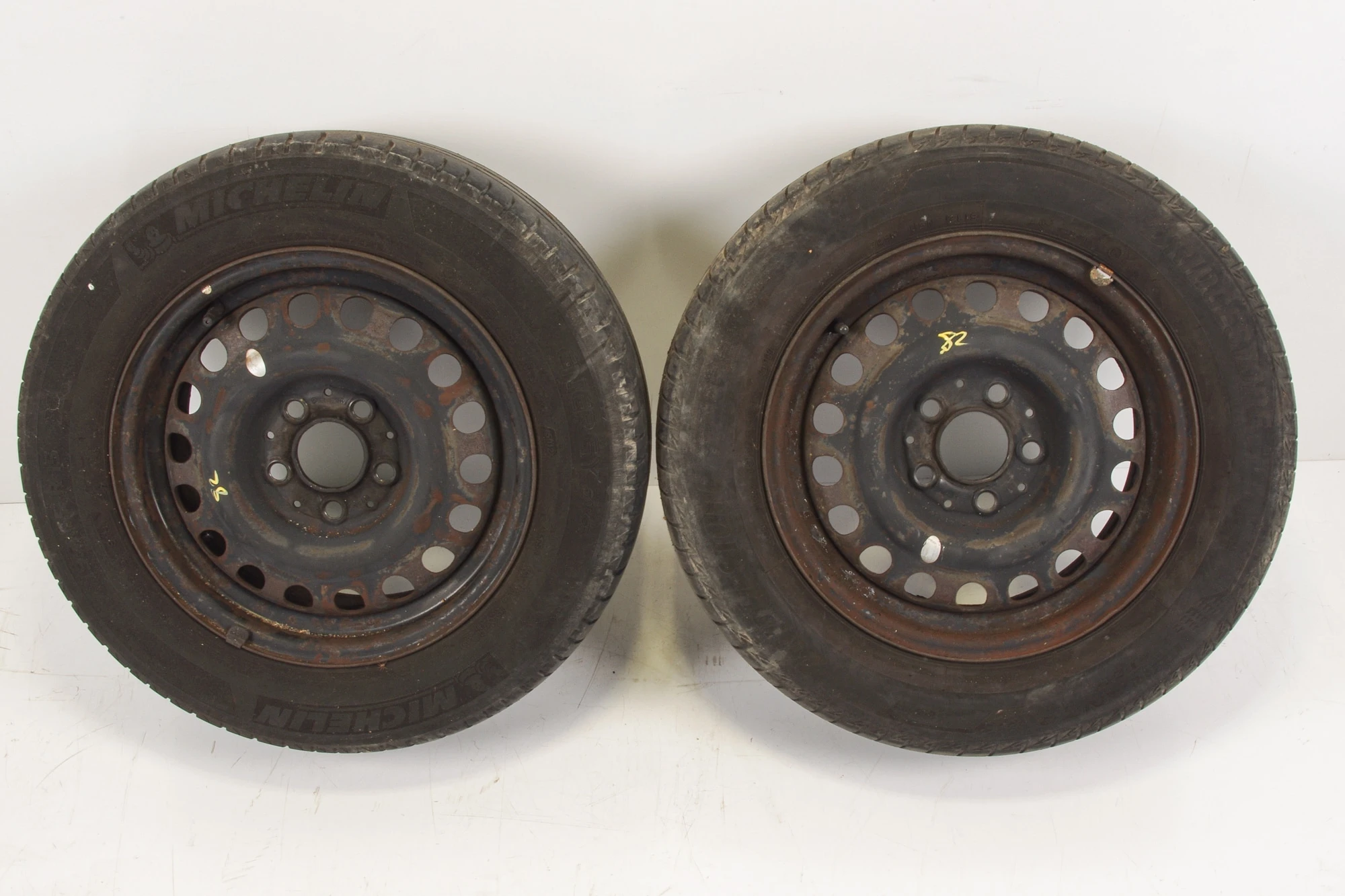 Mercedes 1244001002 Steel Wheel x4 | W114 W115 W123 W124 E