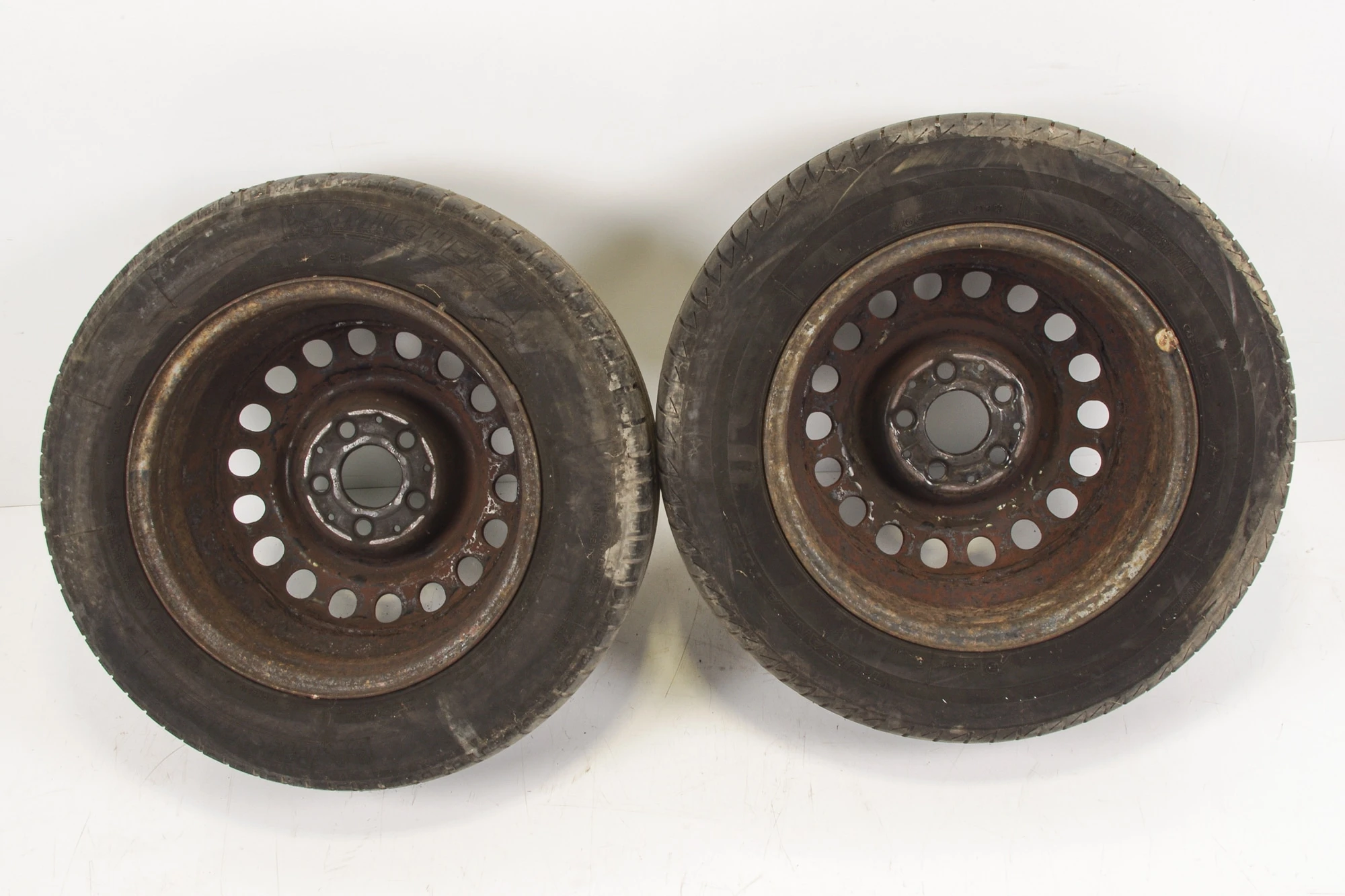 Mercedes 1244001002 Steel Wheel x4 | W114 W115 W123 W124 E
