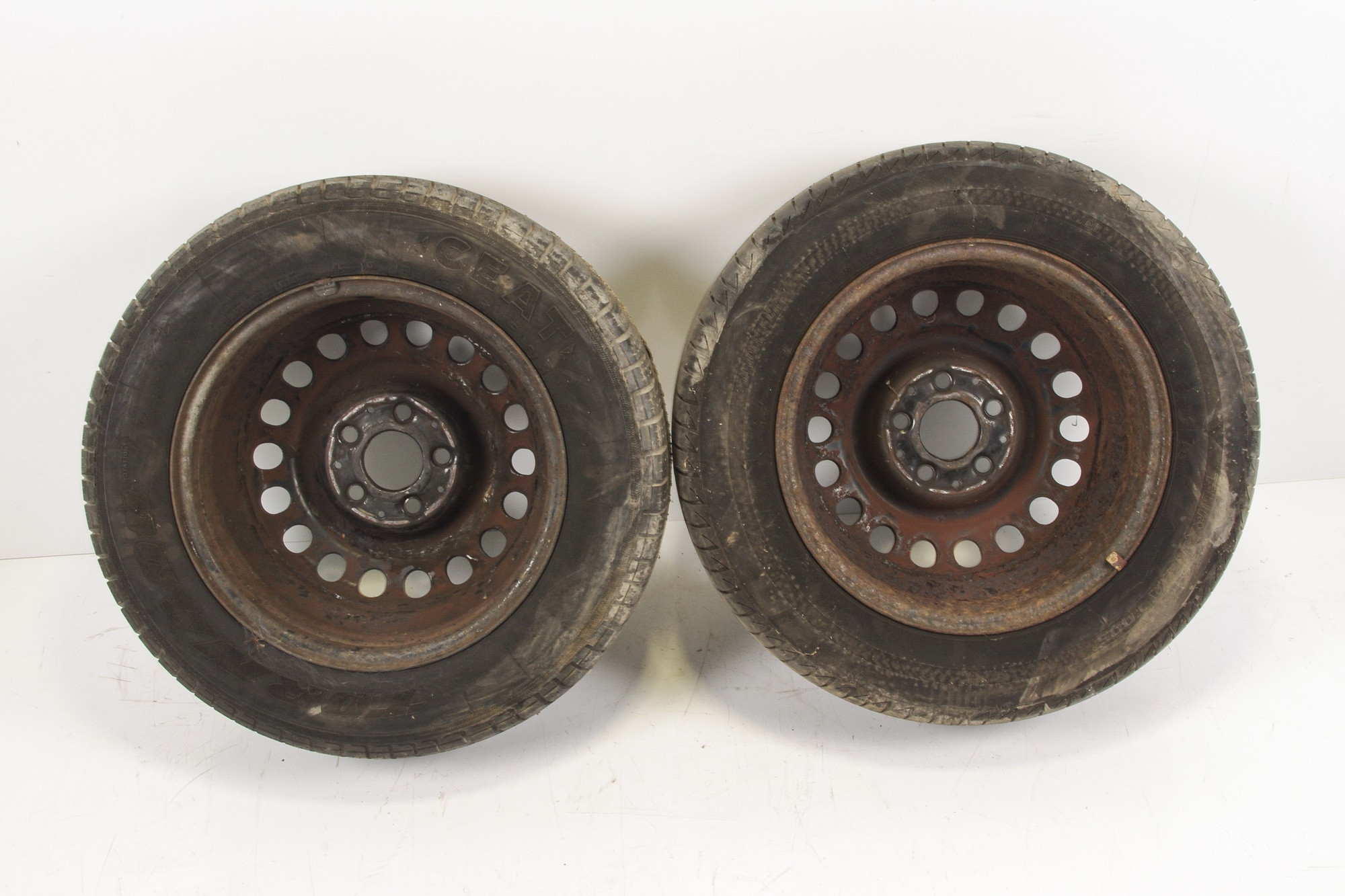 Mercedes 1244001002 Steel Wheel x4 | W114 W115 W123 W124 E