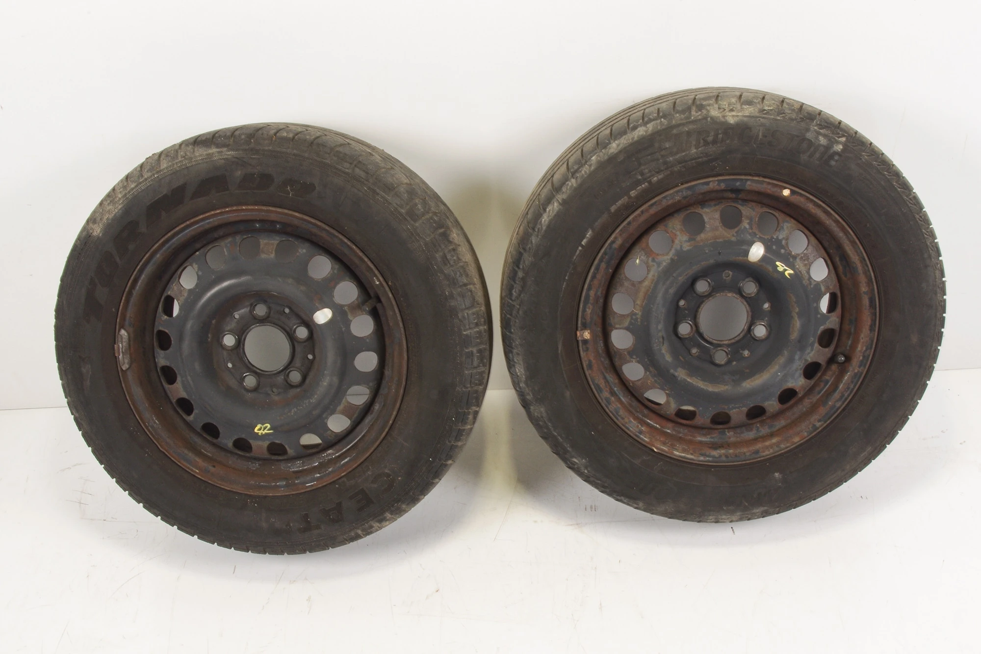 Mercedes 1244001002 Steel Wheel x4 | W114 W115 W123 W124 E