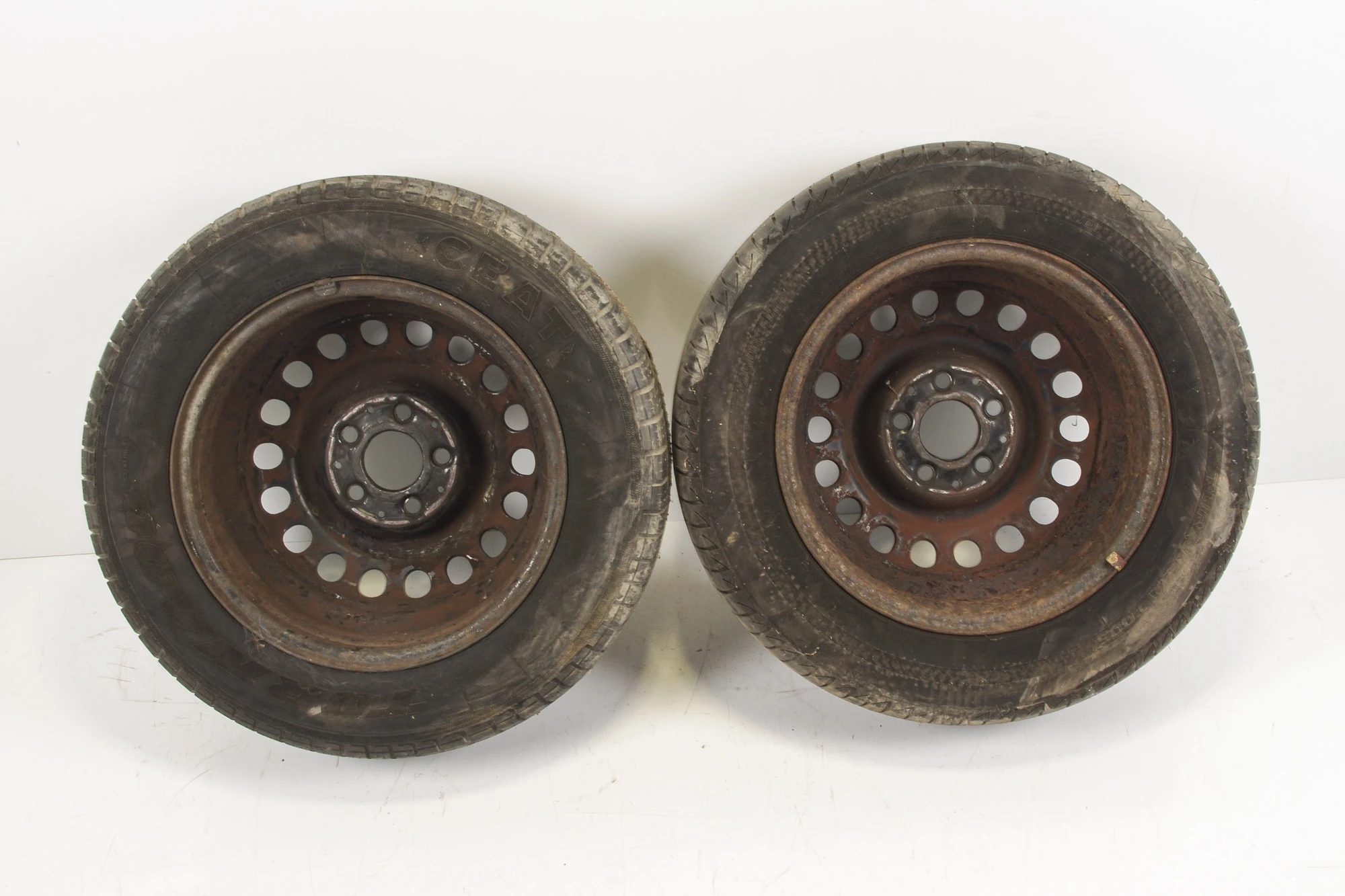 Mercedes 1244001002 Steel Wheel x4 | W114 W115 W123 W124 E