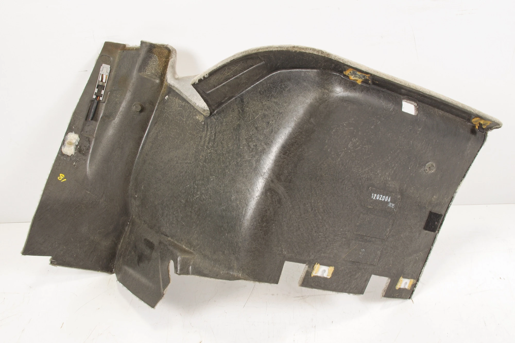 Mercedes 1296901941 Carpet Panel - Rear Left Grey | R129 SL