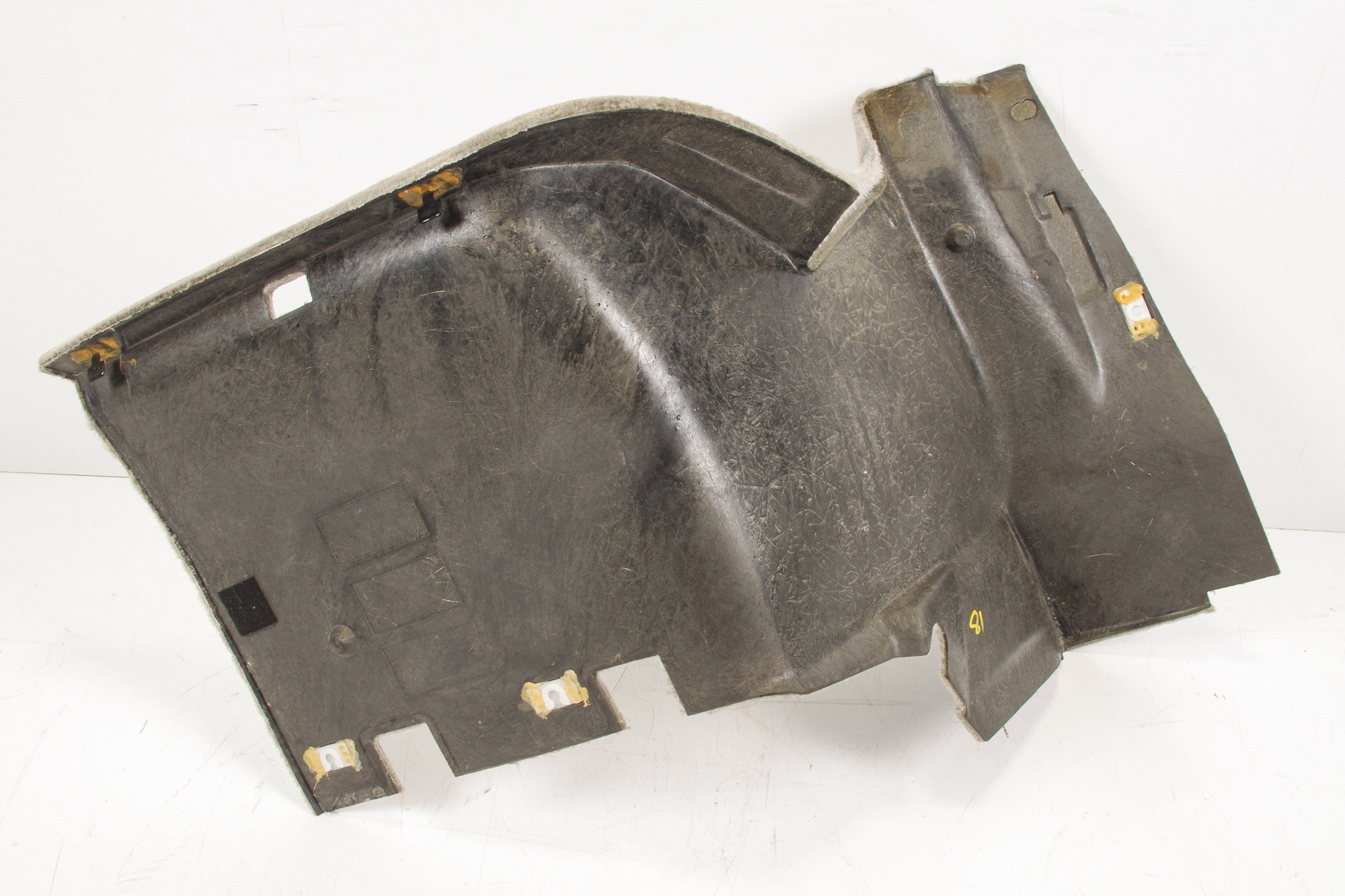 Mercedes 1296902041 Carpet Panel - Rear Right Grey (a) | R129 SL