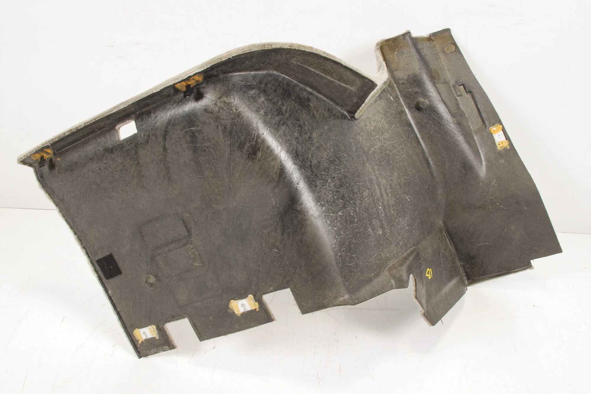 Mercedes 1296902041 Carpet Panel - Rear Right Grey | R129 SL