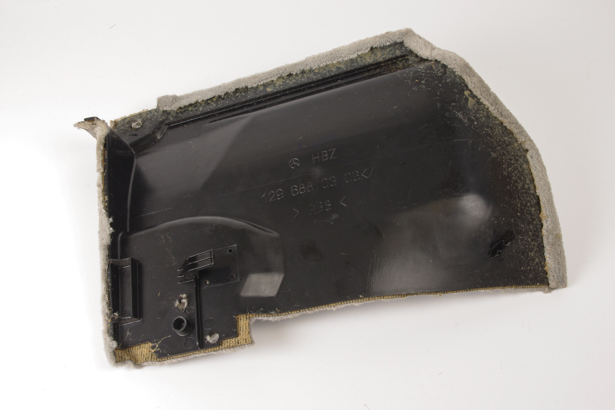 Mercedes 1296880306 Footwell Carpet Trim Panel - Left Grey (a) | R129 SL