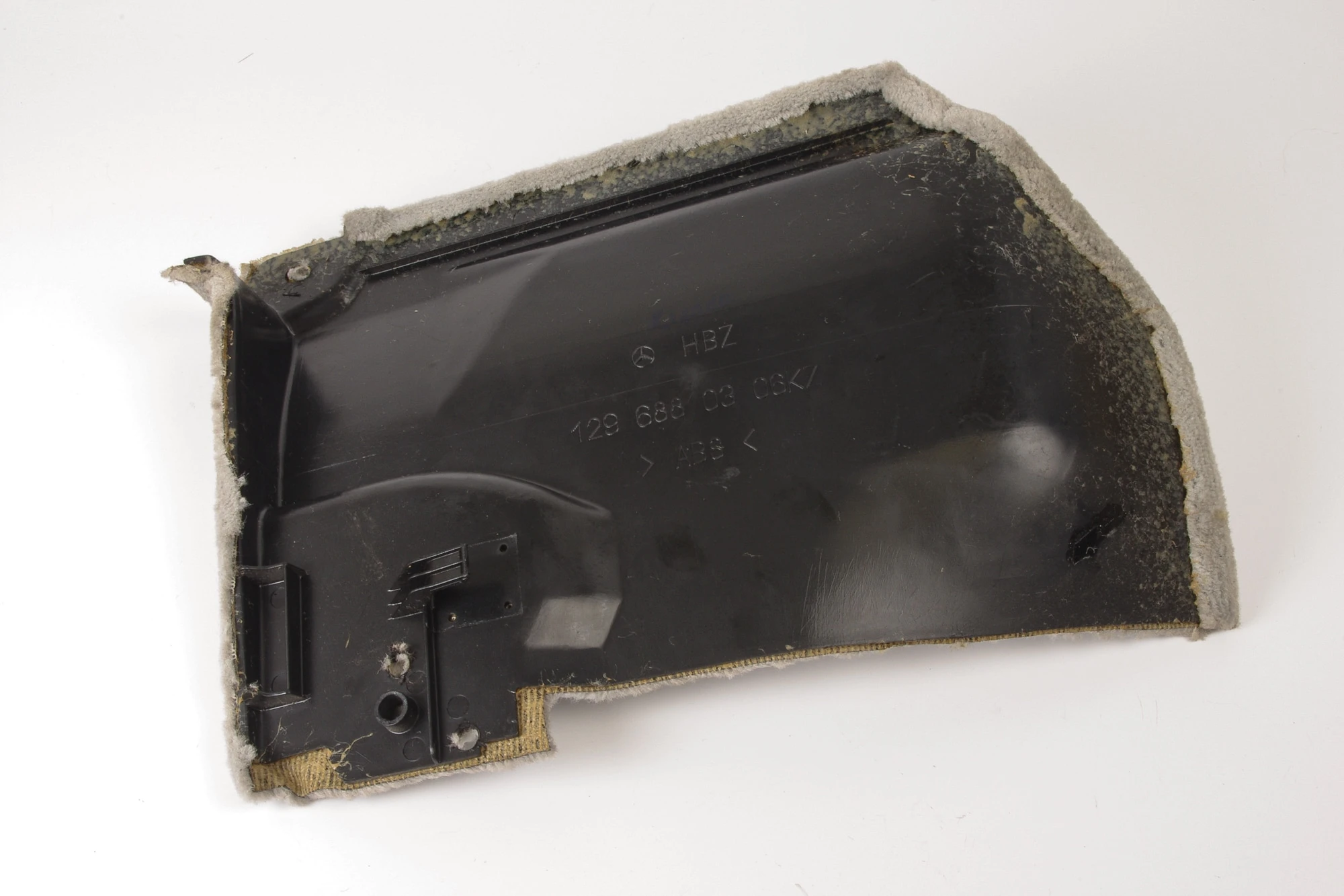 Mercedes 1296880306 Footwell Carpet Trim Panel - Left Grey (a) | R129 SL