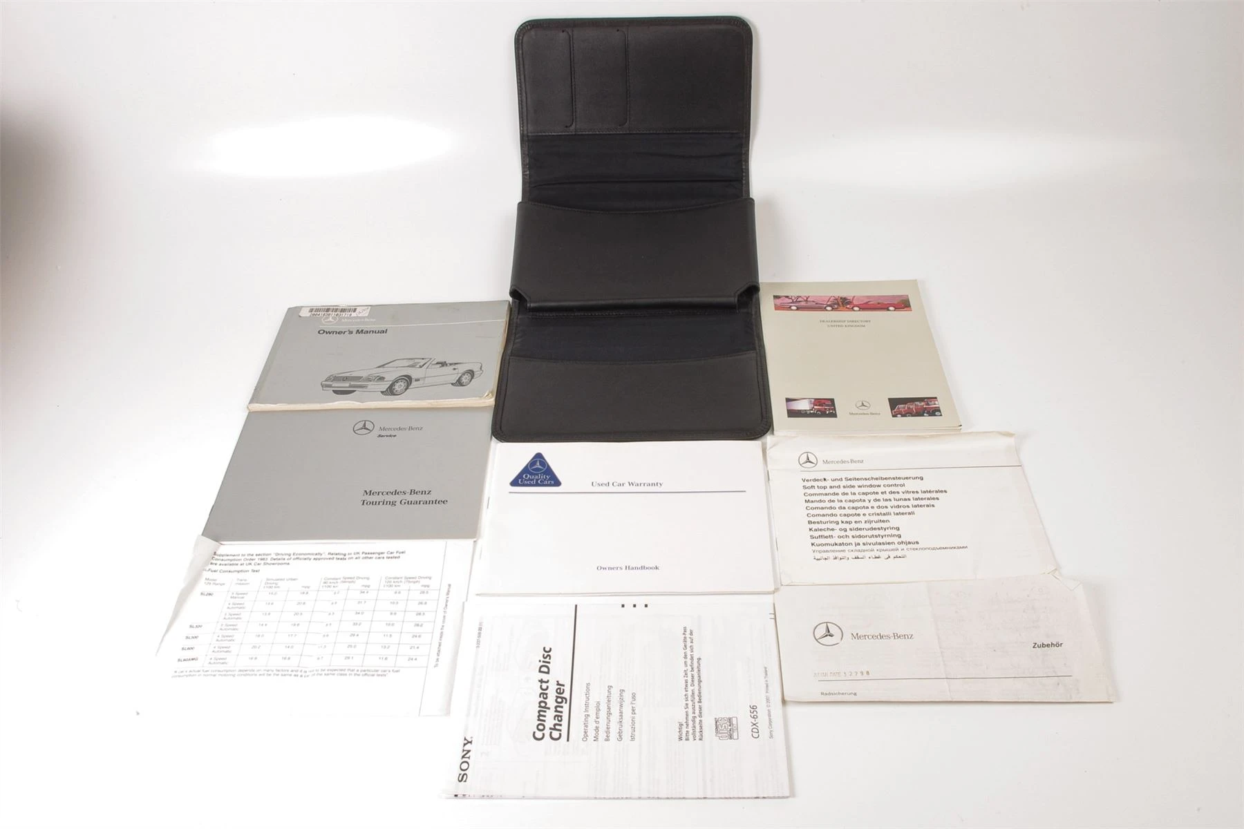 Mercedes 1295845996 Owners Manual Set (a) | R129 SL