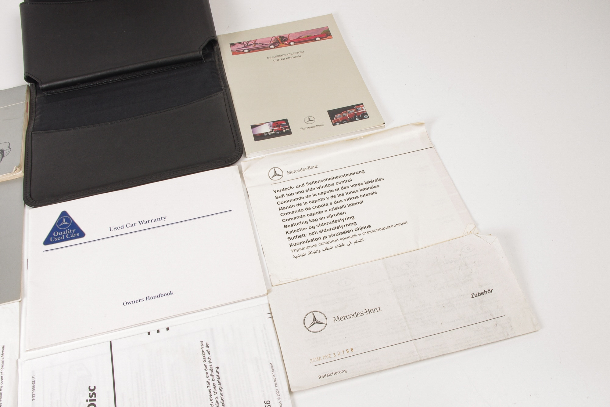 Mercedes 1295845996 Owners Manual Set (a) | R129 SL