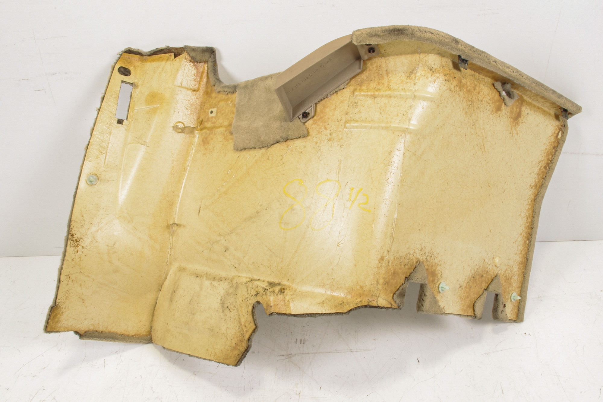 Mercedes 1296901941 Carpet Panel - Rear Left Beige (b) | R129 SL