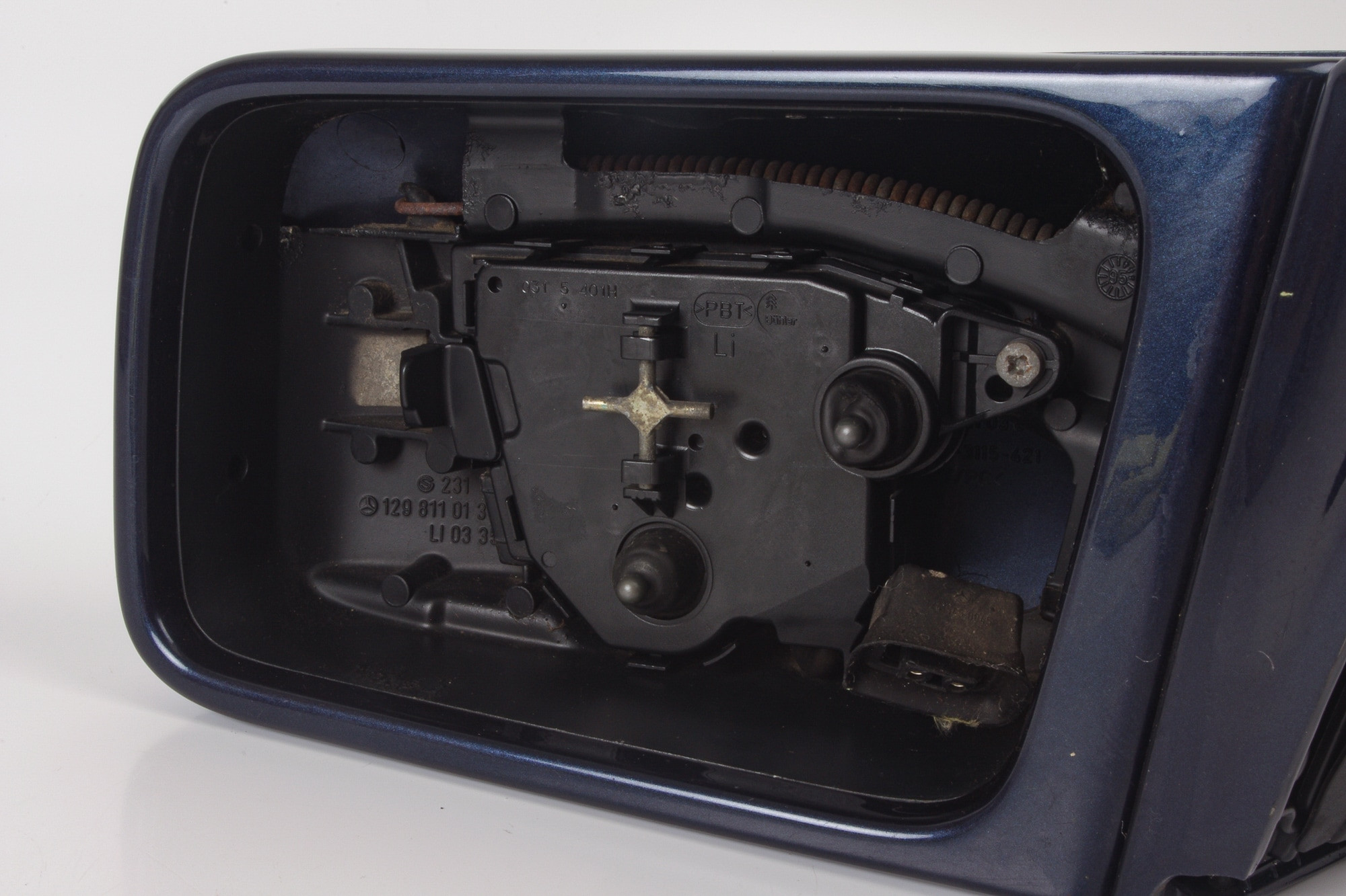 Mercedes 1298103116 Door Mirror - Left Blue (b) | R129 SL