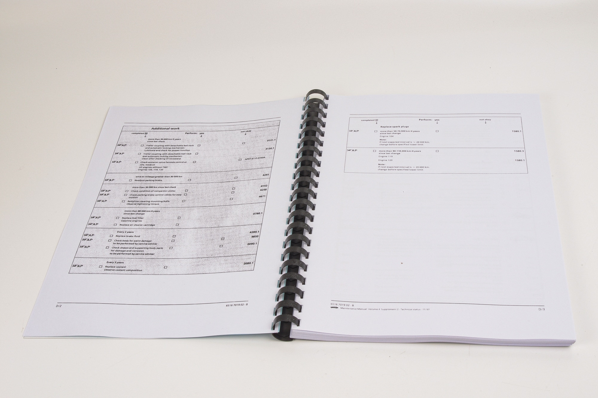 Mercedes R129 SL Workshop Manual: Maintenance & Service