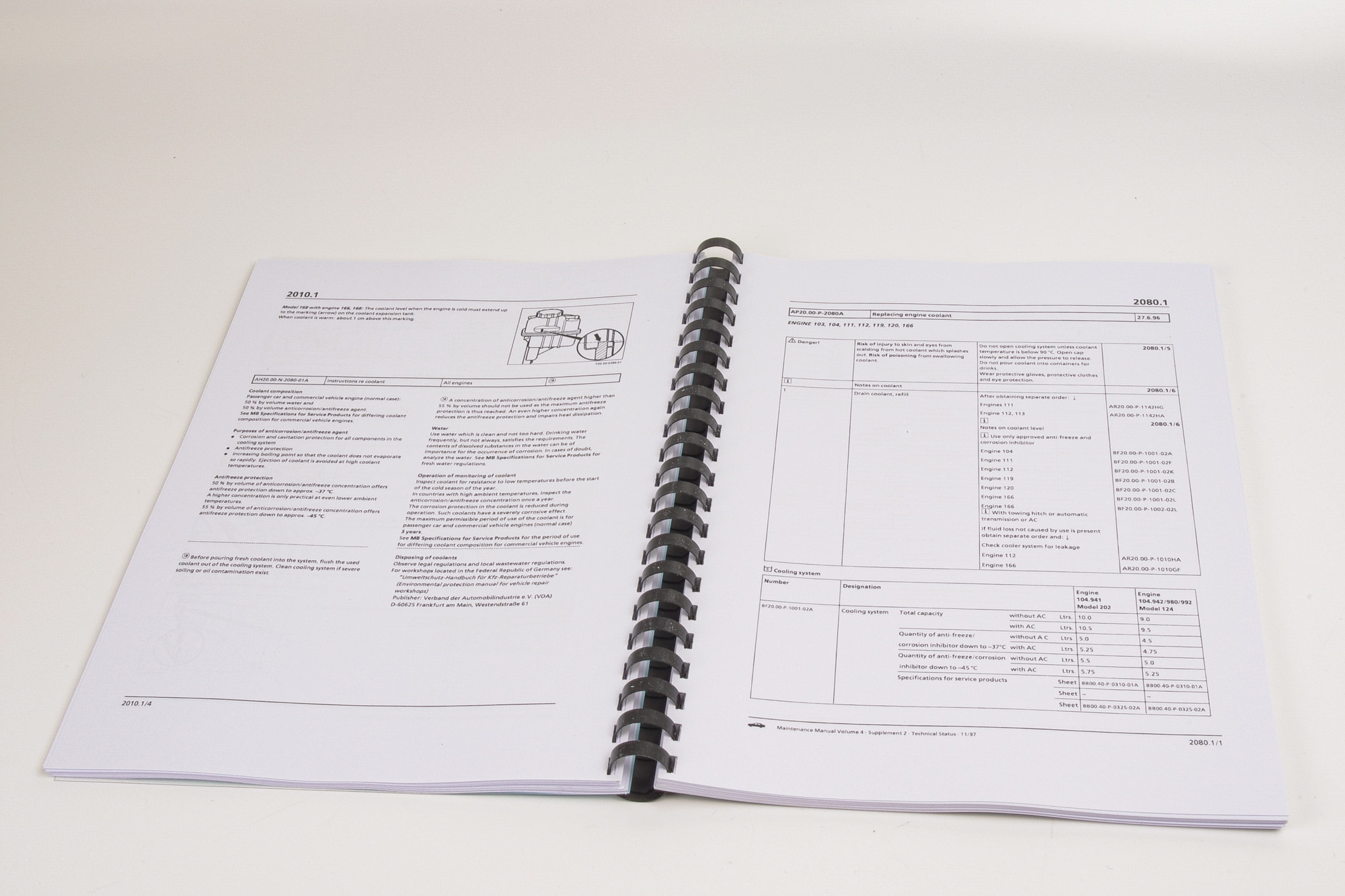 Mercedes R129 SL Workshop Manual: Maintenance & Service