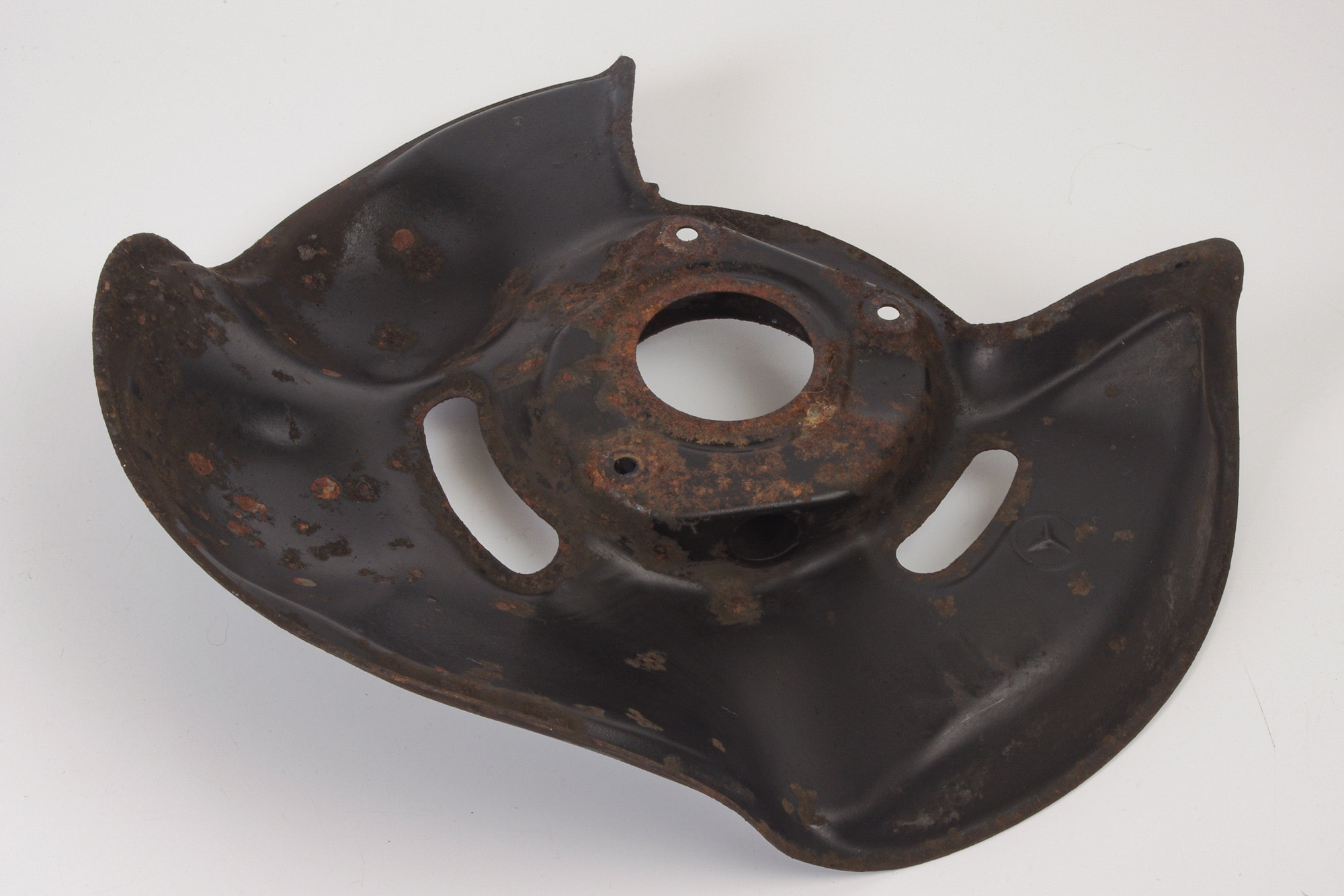 Mercedes 1244201344 Brake Dust Shield - Front Left | R107 SL W124 E W201 C