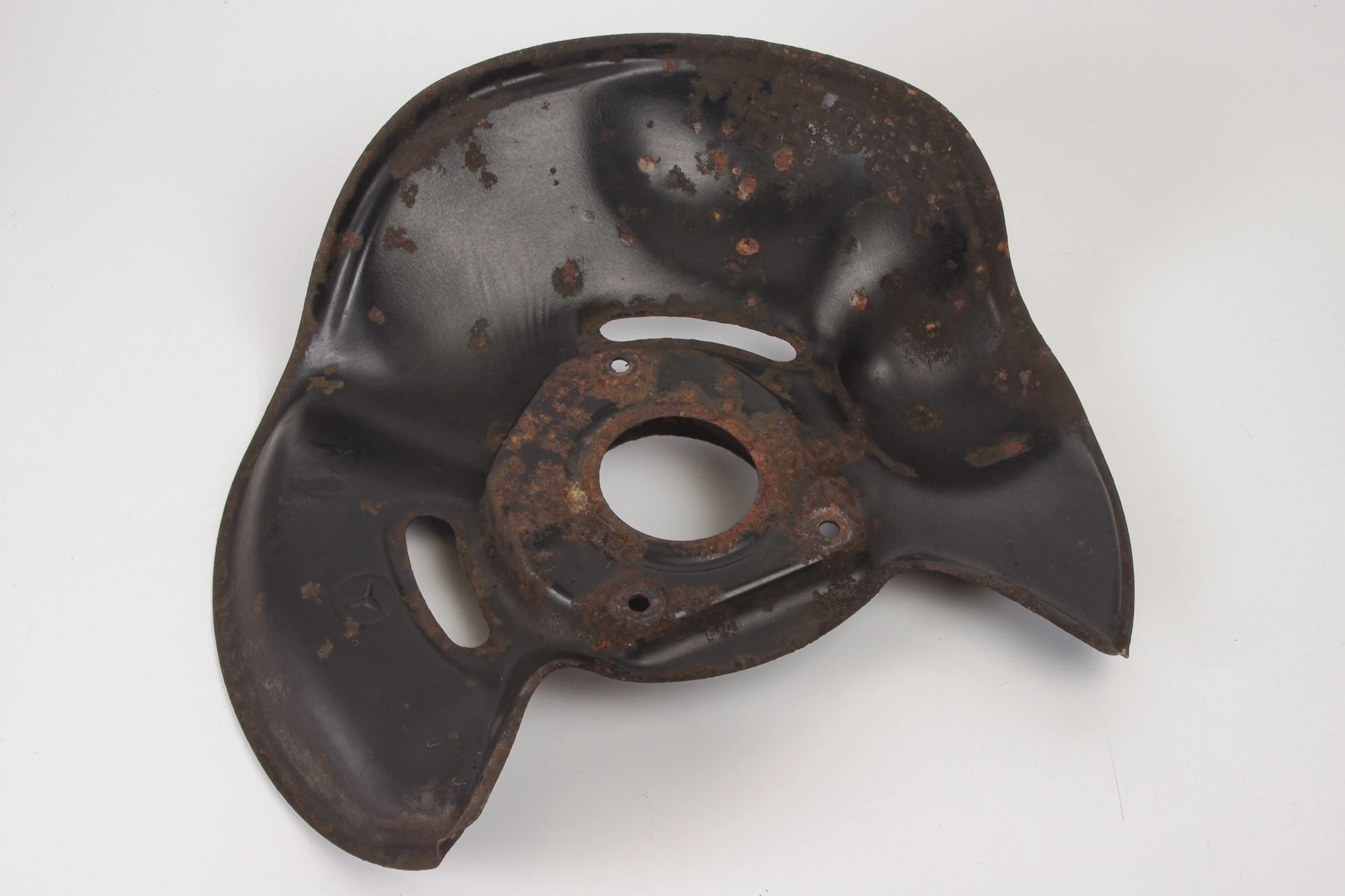 Mercedes 1244201344 Brake Dust Shield - Front Left | R107 SL W124 E W201 C