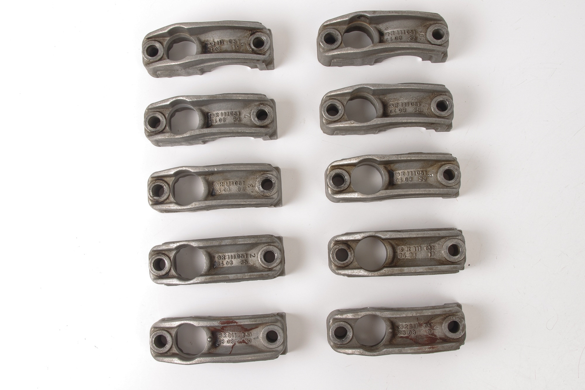 Mercedes 1110510403 Camshaft Bearing Cap x10 | W124 W210 E W163 M R170 SLK...