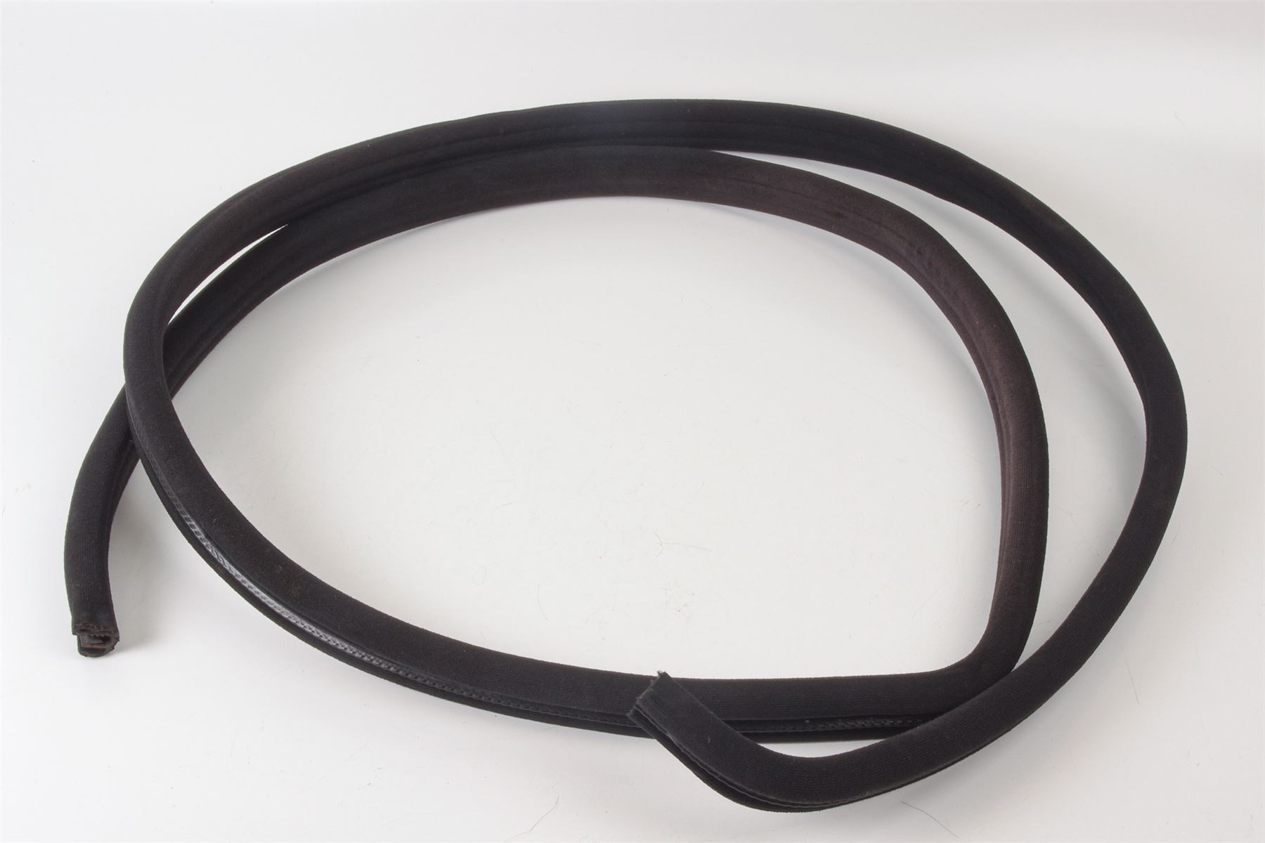 Mercedes 1246970551 Door Edge Seal - Front Black | S124 W124 V124 E