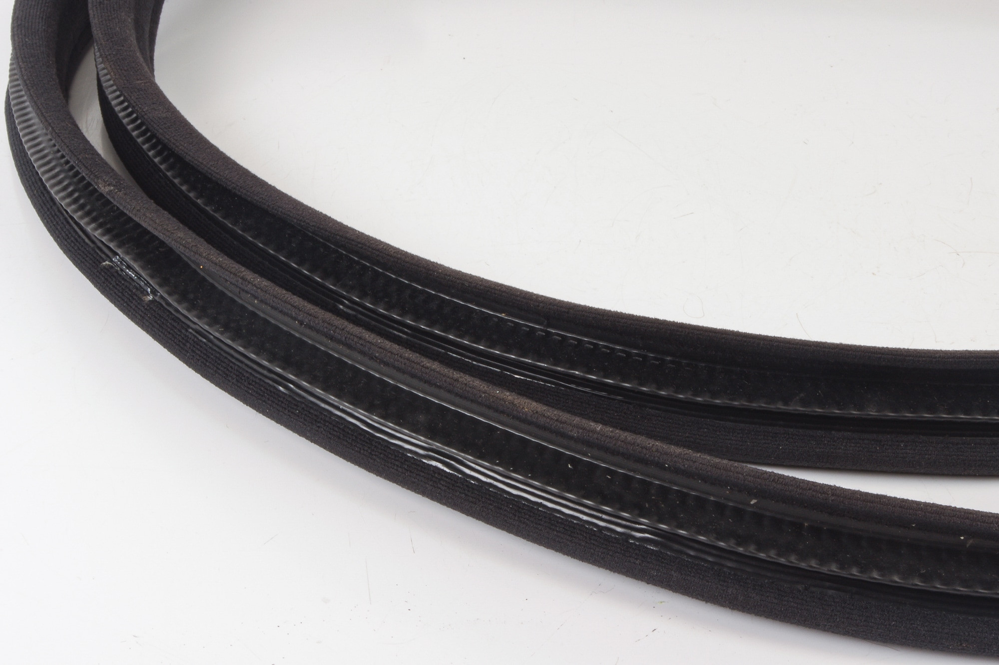 Mercedes 1246970551 Door Edge Seal - Front Black | S124 W124 V124 E