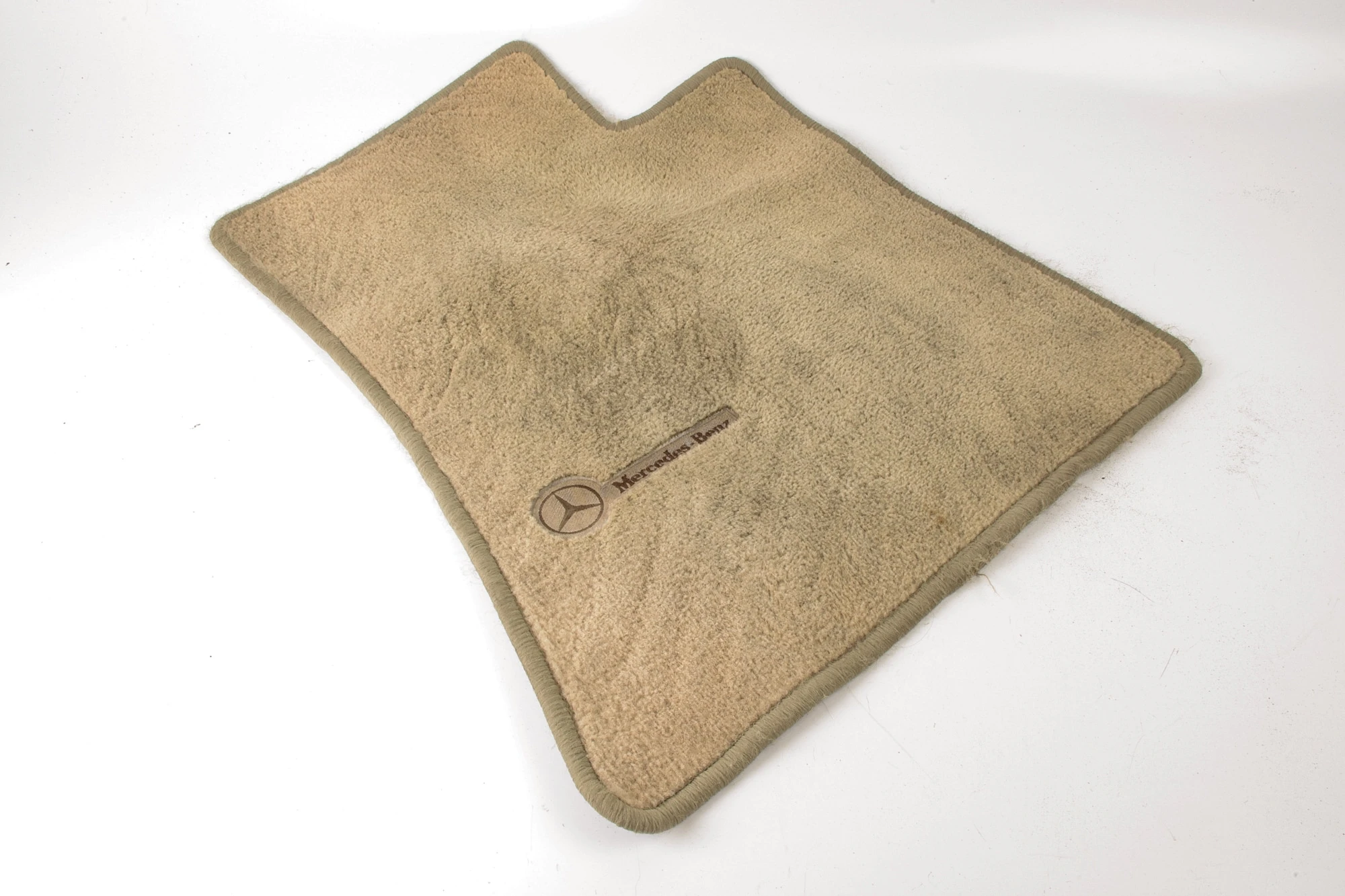 Mercedes 1296803540 Floor Mat Set x2 - Front Beige | R129 SL