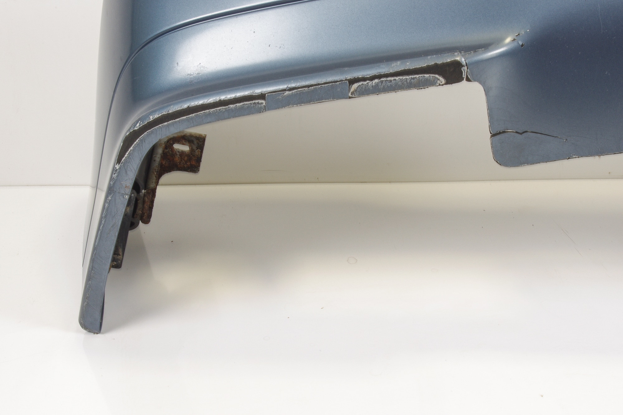 Mercedes 1298801470 Bumper - Front Blue | S124 E R129 SL
