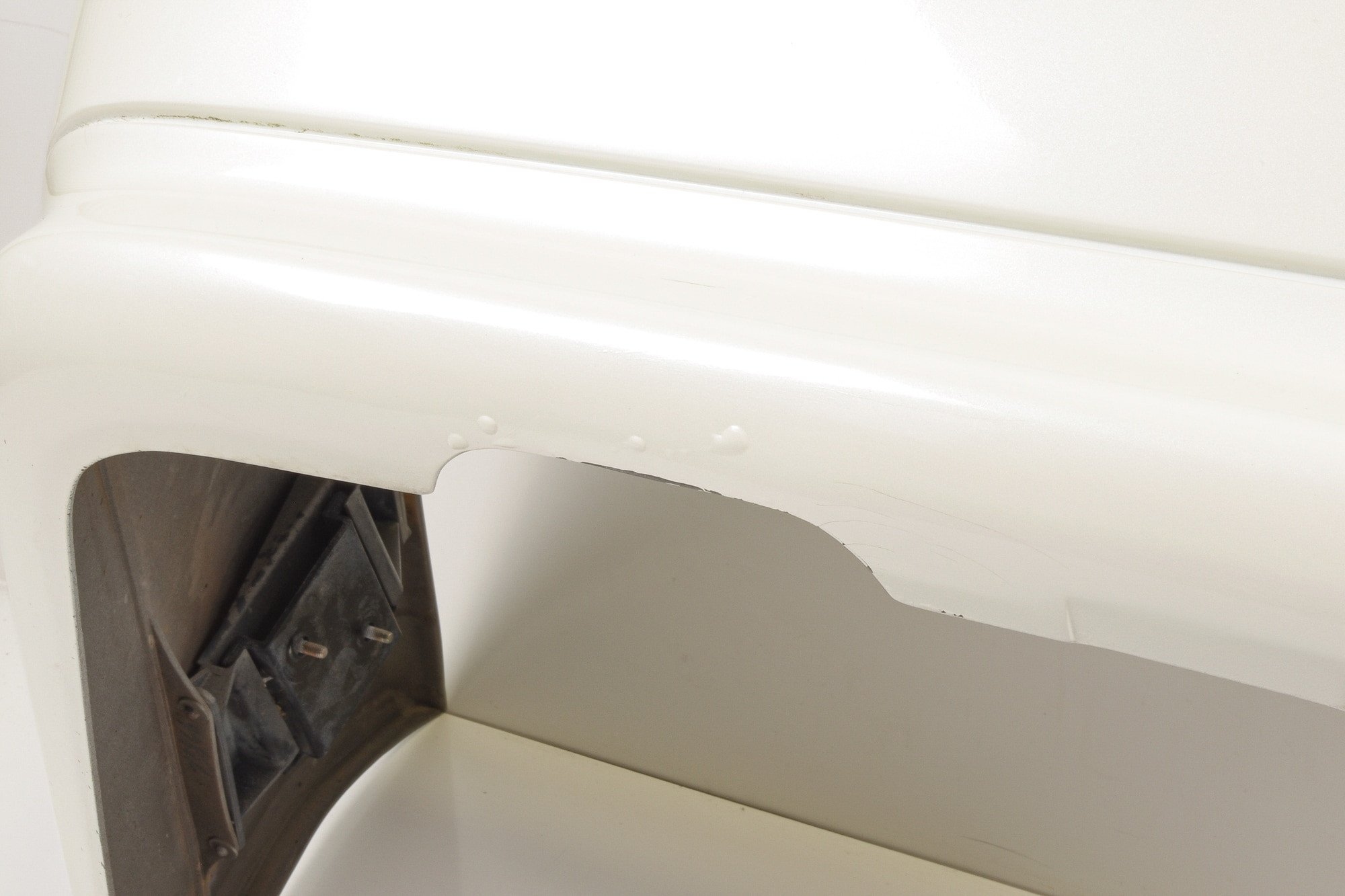 Mercedes 1298800071 Bumper - Rear White (a) | R129 SL