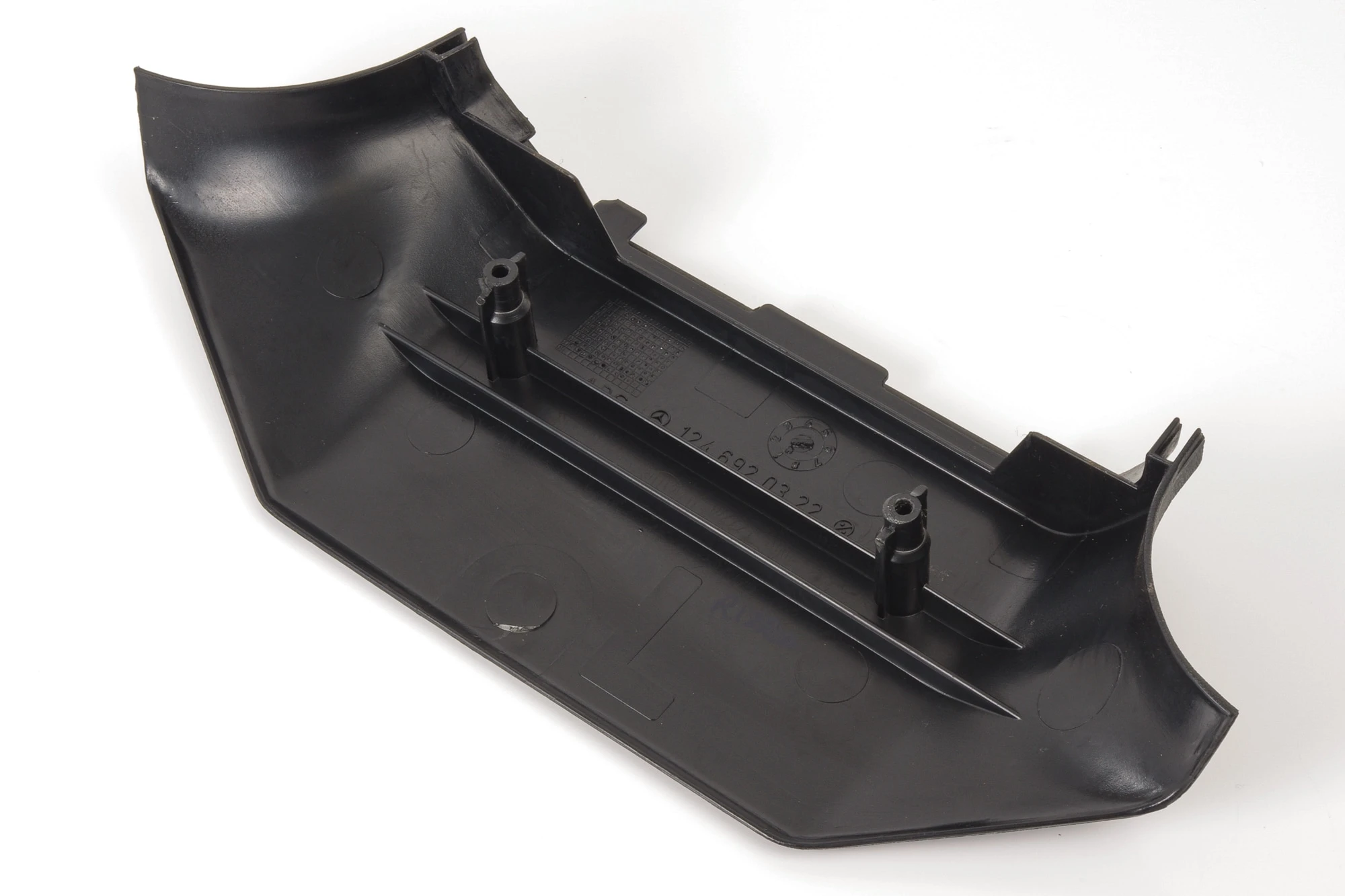 Mercedes 1246920322 B Pillar Trim - Left Black | S124 W124 V124 E