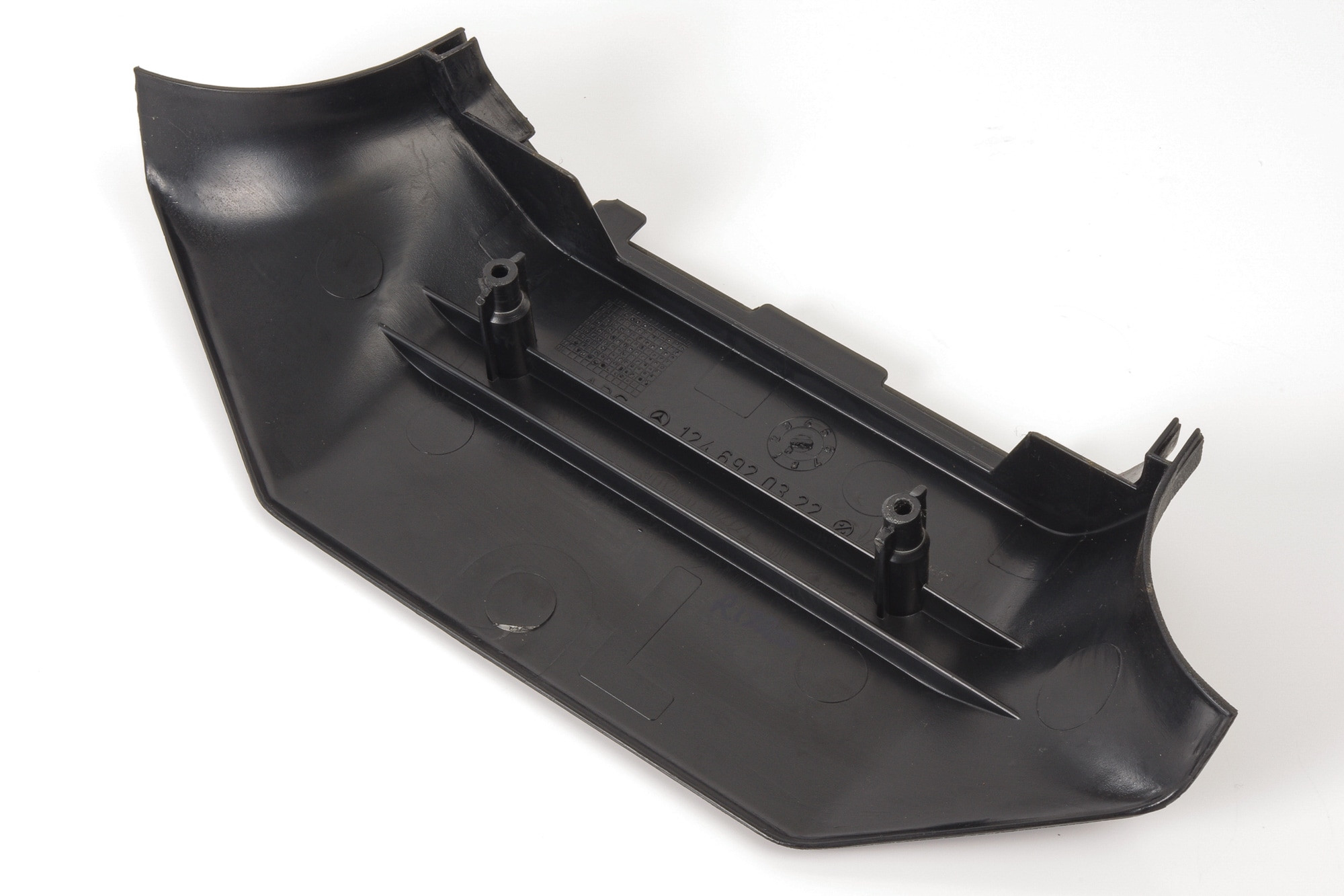 Mercedes 1246920322 B Pillar Trim - Left Black | S124 W124 V124 E