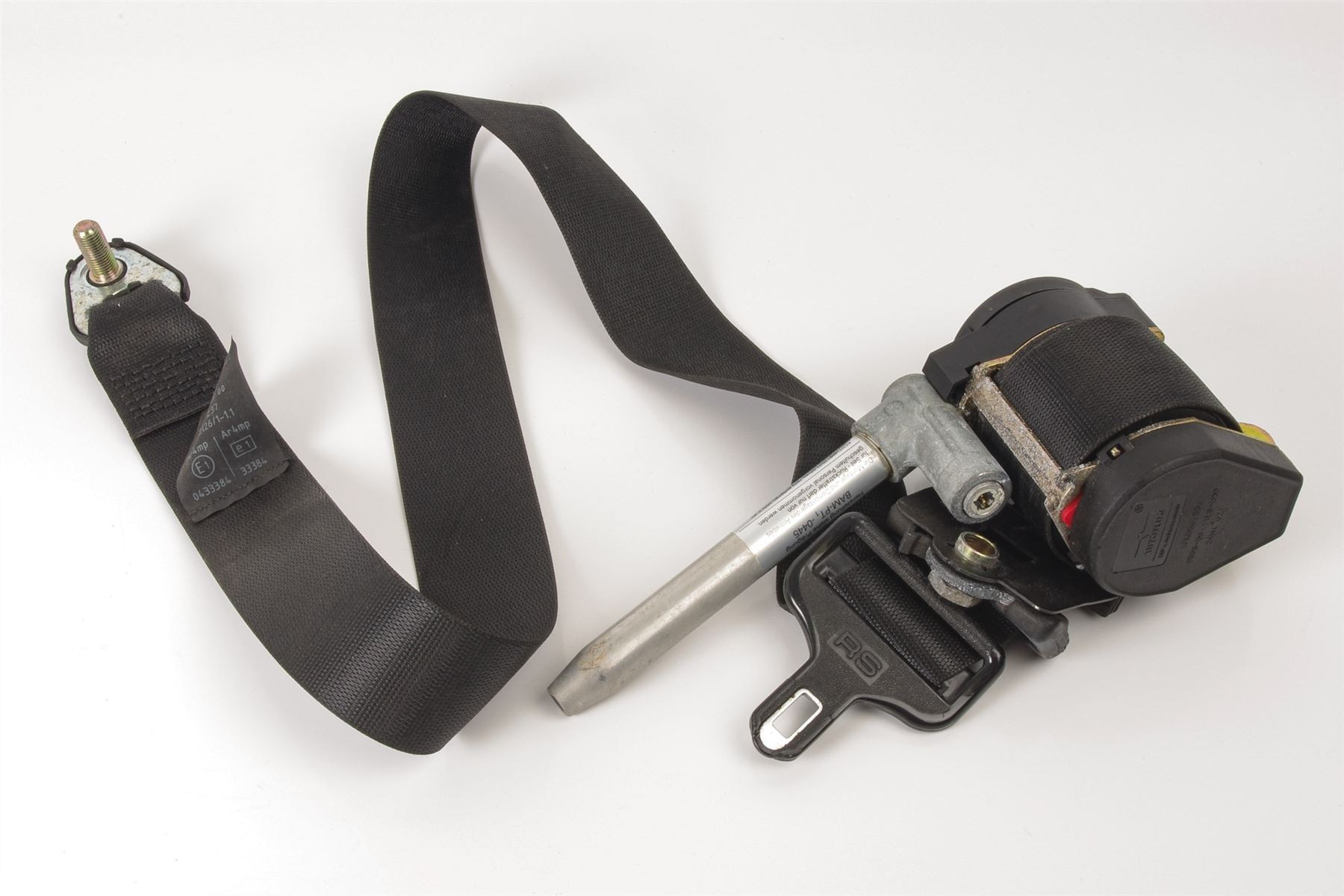 Mercedes 1248602186 Seat Belt - Left Black | S124 E
