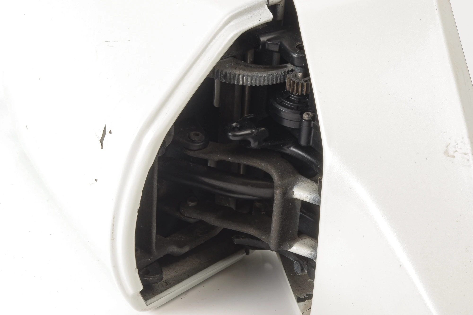 Mercedes 1298104416 Door Mirror - Right White (Parts Only) | R129 SL