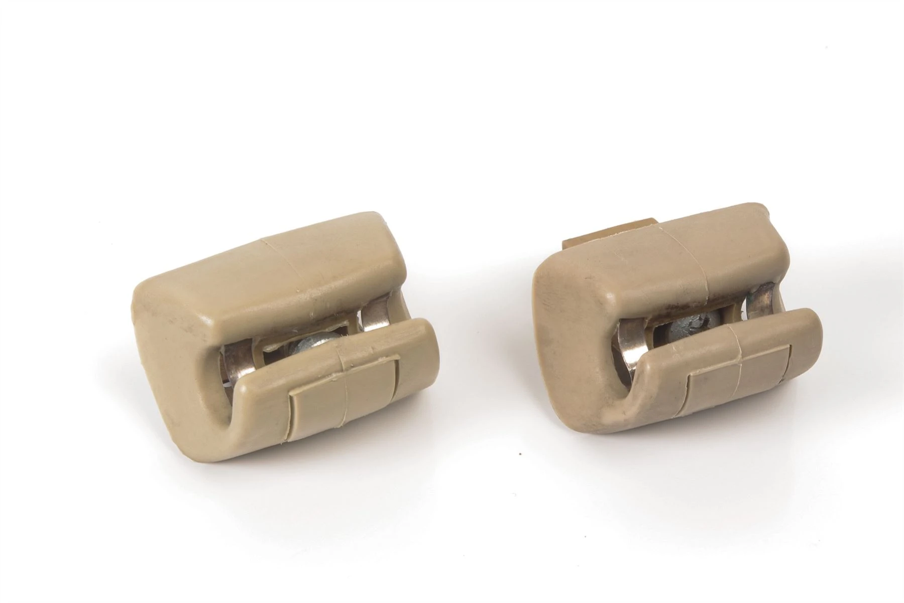 Mercedes 1298100225 Sun Visor Clip x2 - Beige | R129 SL