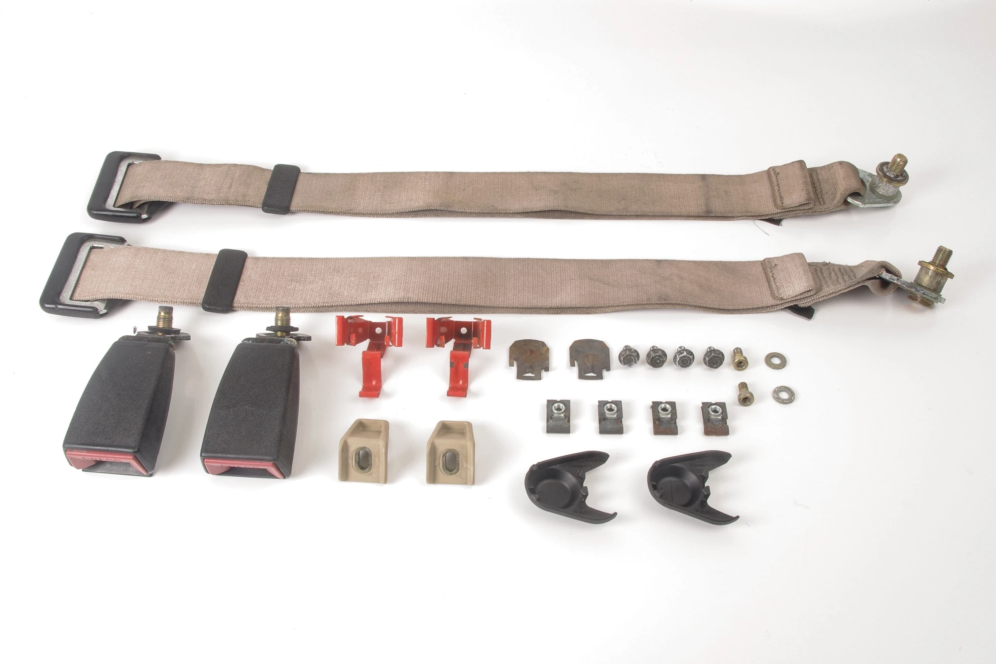 Mercedes 1298600085 Seat Belt Set - Rear Beige (a) | R129 SL