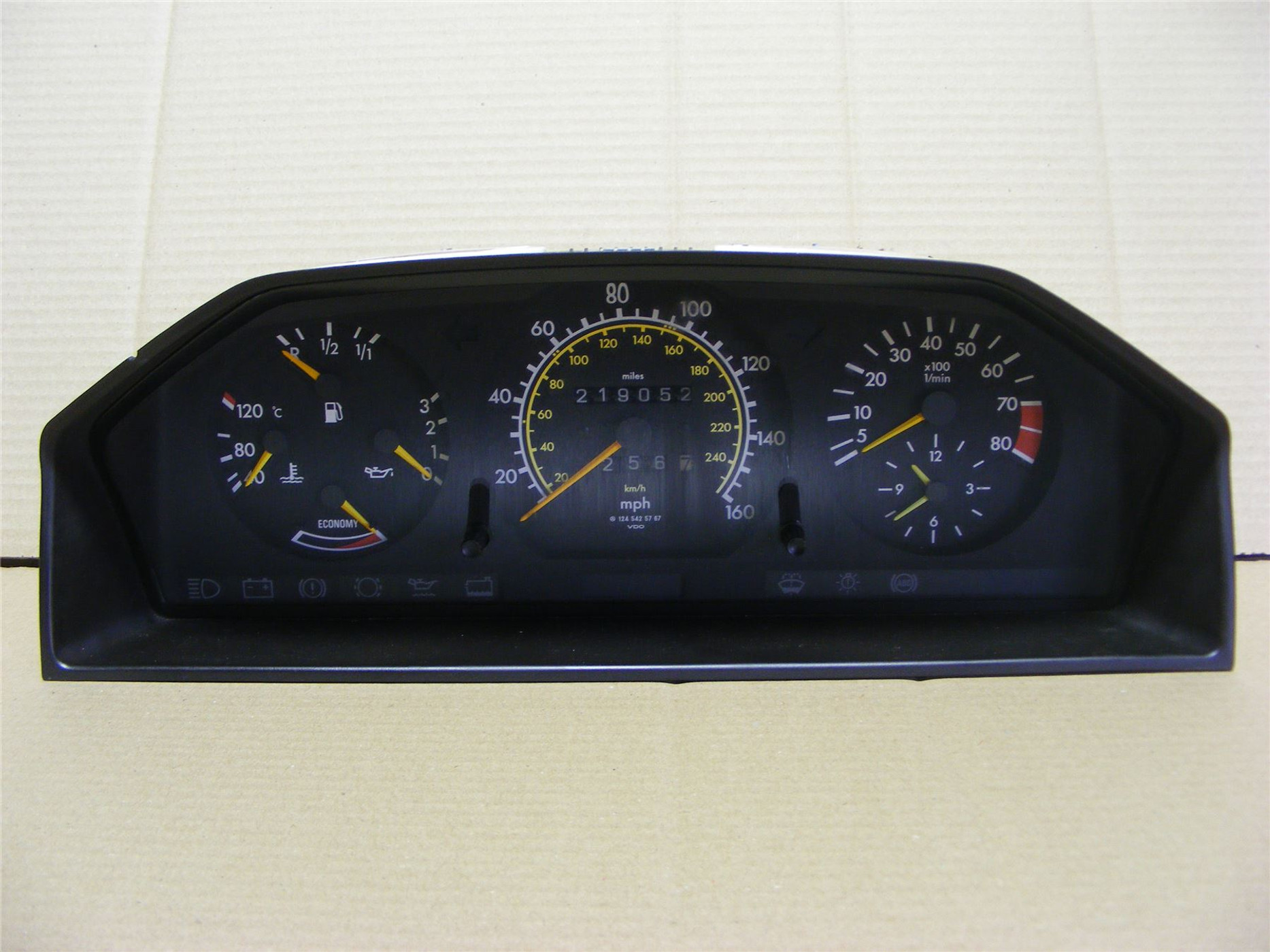 Mercedes 1245434323 Instrument Cluster Complete | W124 C124 E 300 24V