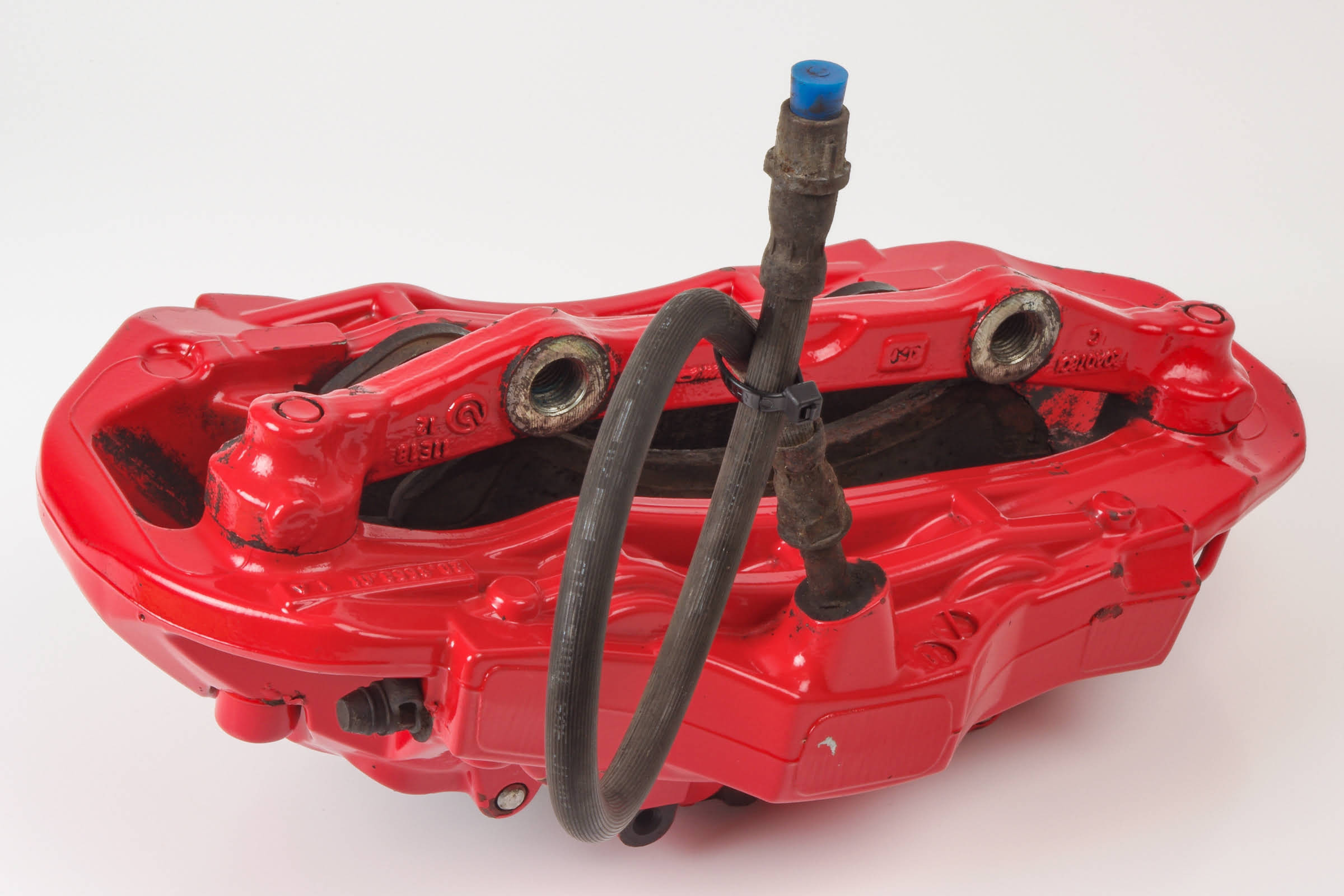 Mercedes 2044212011 AMG Brake Caliper x2 - Front Red | W204 W205 C