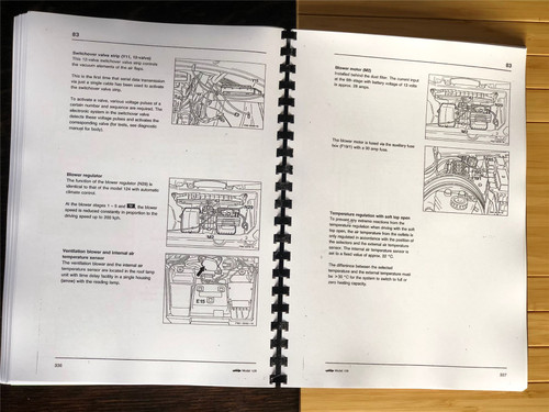 Mercedes R129 SL Workshop Manual: Introduction Into Service