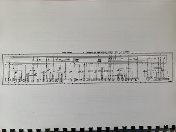 Mercedes R129 SL Workshop Diagnostic Manual: Instrument Cluster, Radio, CD and A/C (inc. Wiring Schematics)