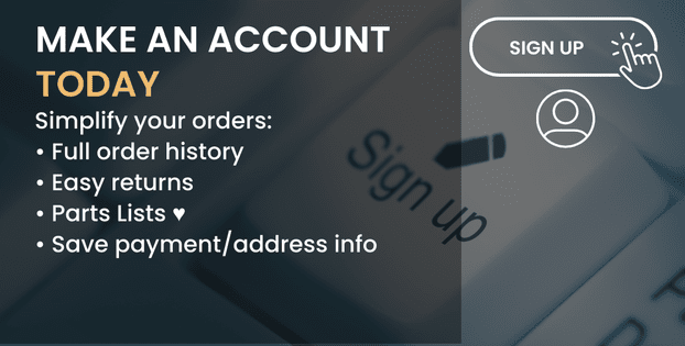 Make an account with The R129 Co today