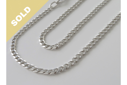 925 STERLING SILVER CURB NECKLACE 6.9GRAMS ~ 800231108