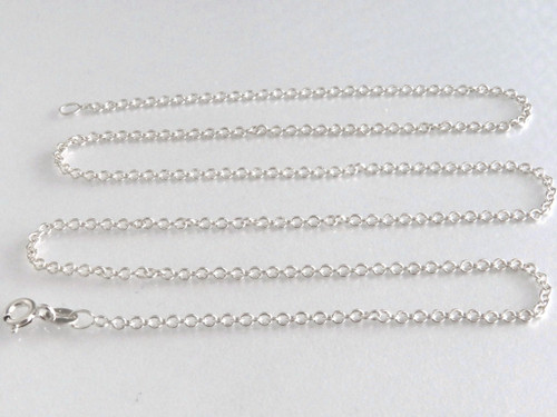 925 Sterling Silver 50cm Cable Chain Necklace (2.8grams) ~ 1127250921-2