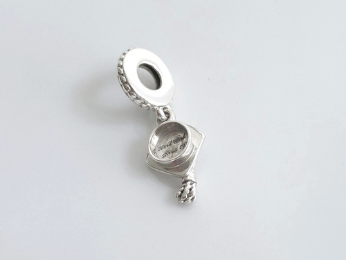 PANDORA "Graduation Cap" Dangle Charm ~ 1250260409
