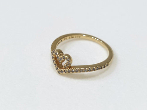PANDORA Wish Sparkling Heart Ring