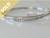 10K White Gold TDW 0.80 Carats Diamond Bangle