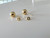 BRAND NEW - 9CT GOLD 8MM STUD BALL EARRINGS